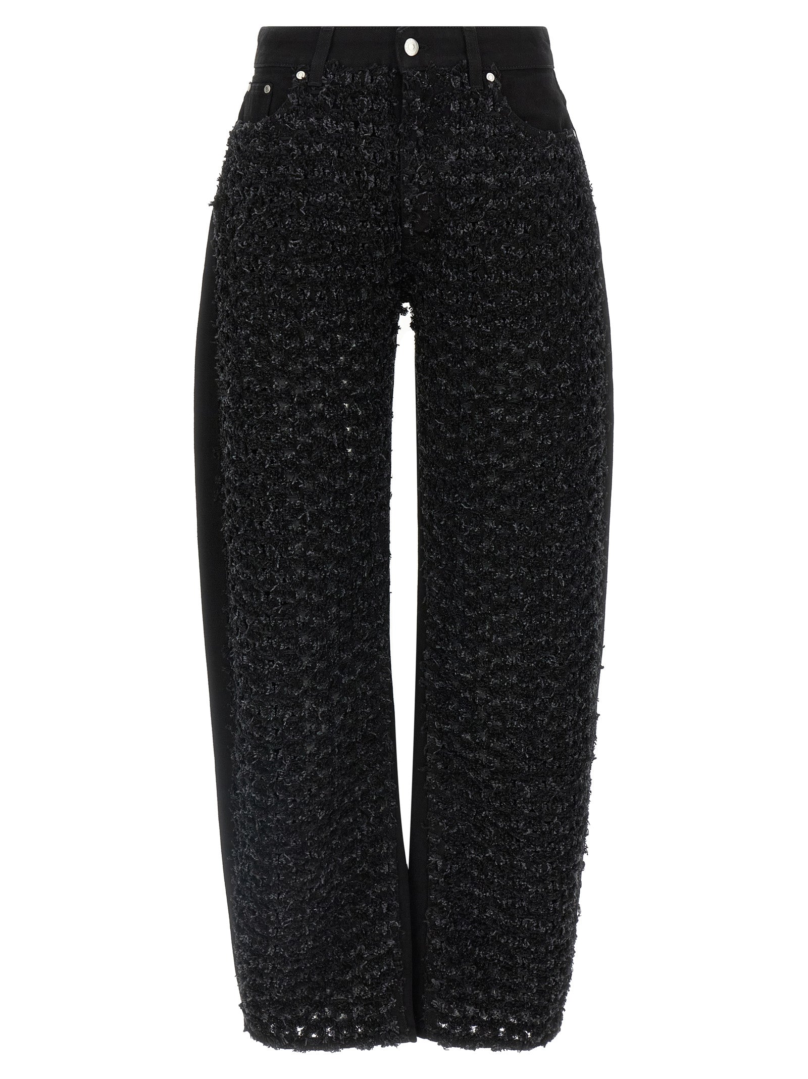Black Cotton Jeans Denim