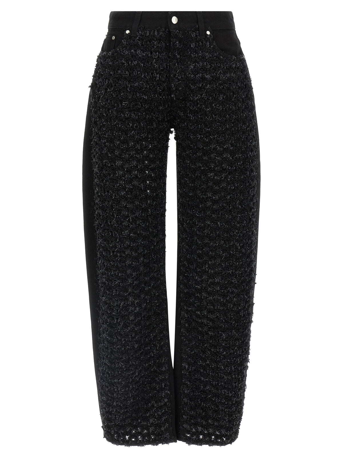 Black Cotton Jeans Denim