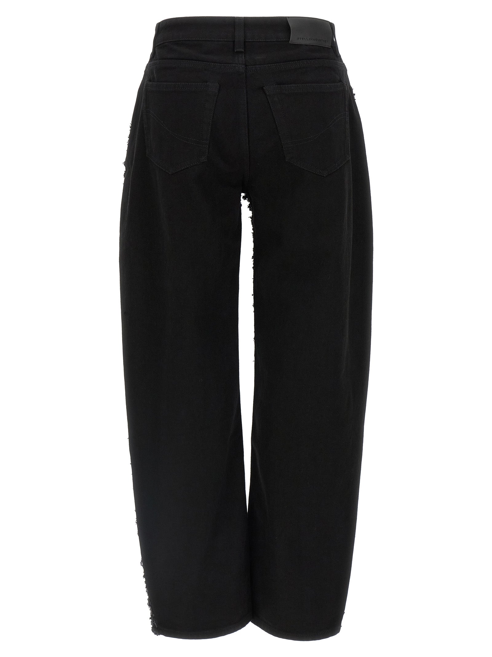 Black Cotton Jeans Denim