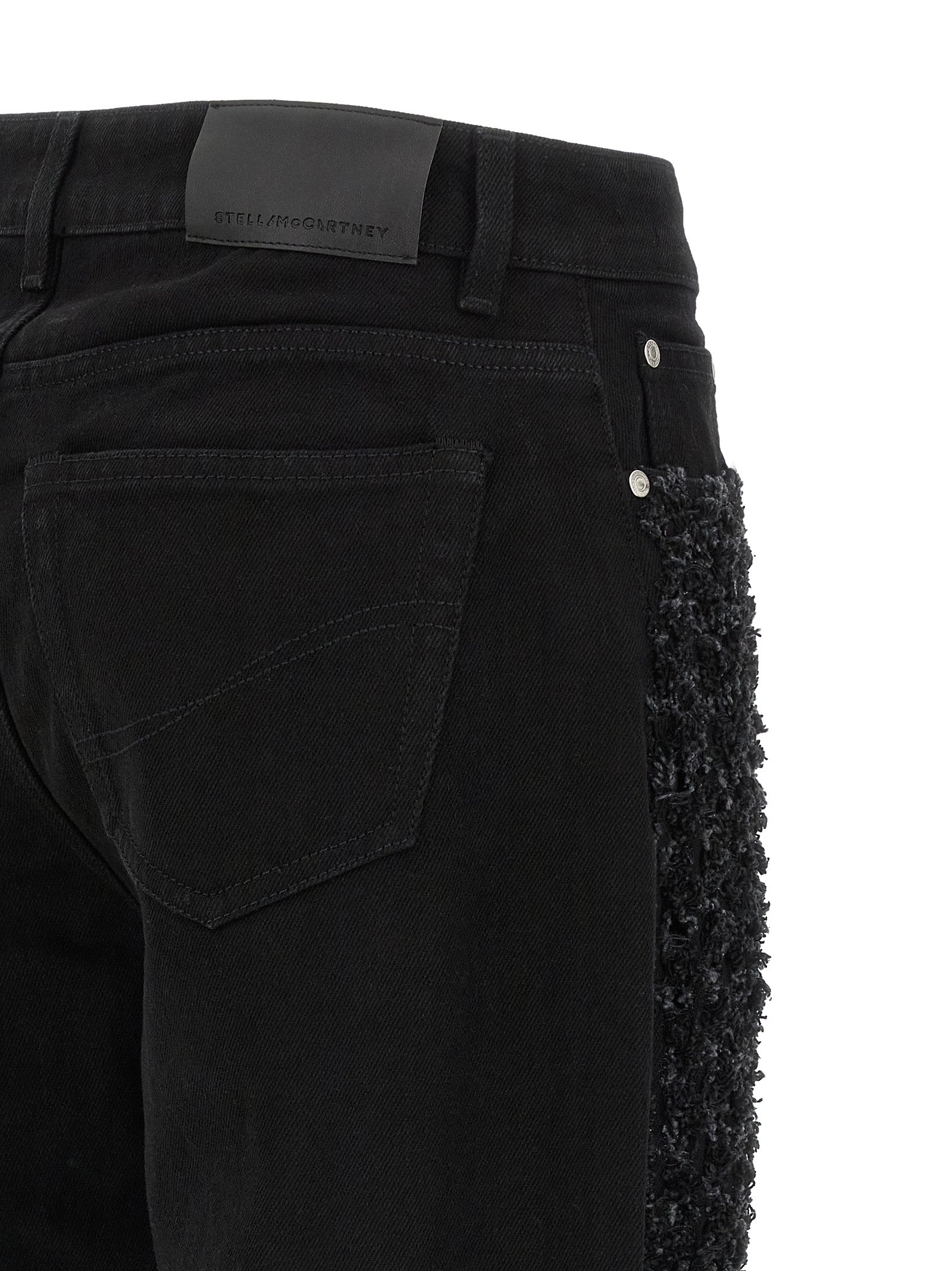 Black Cotton Jeans Denim