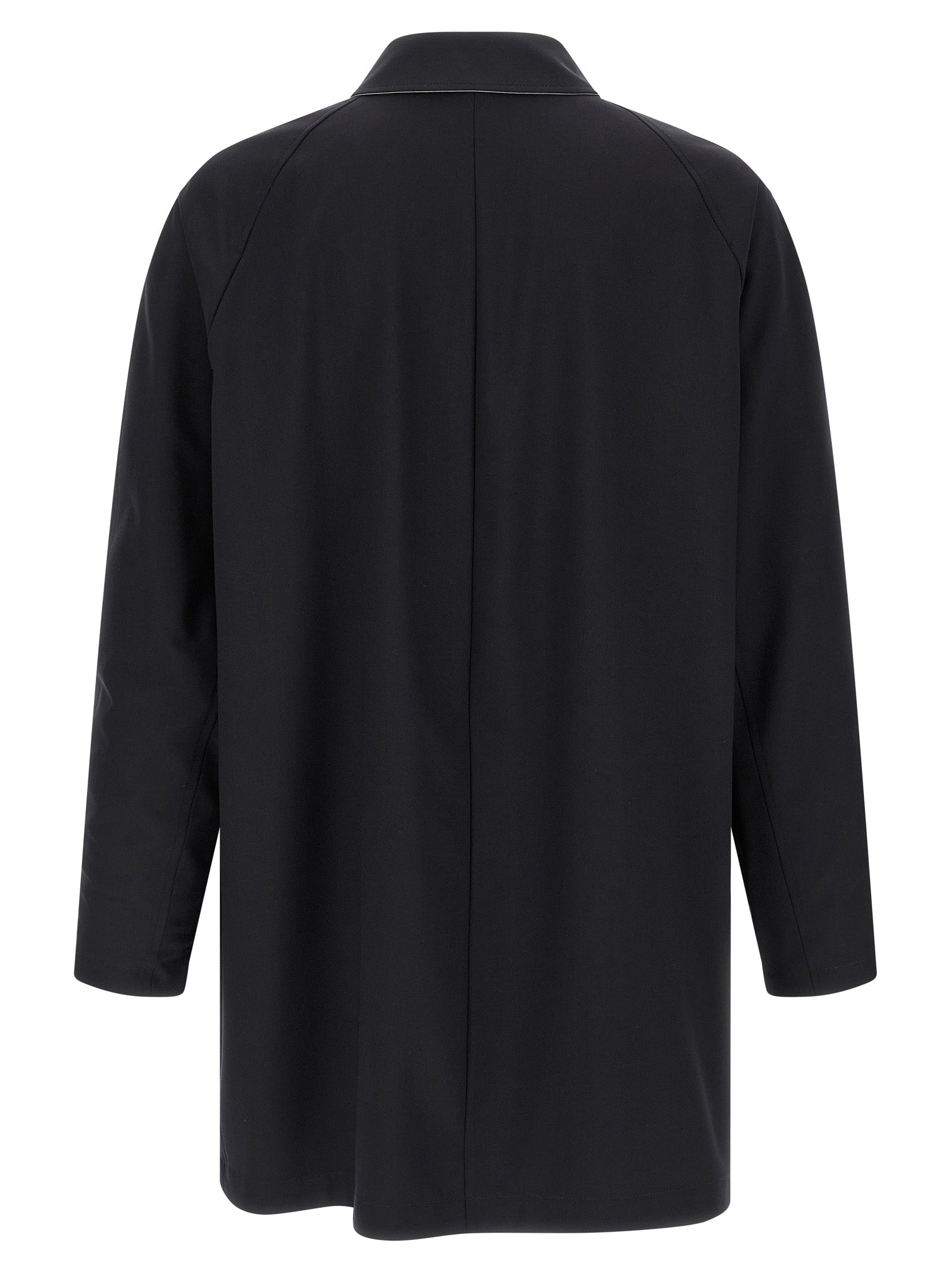 Multicolor Polyester Coat