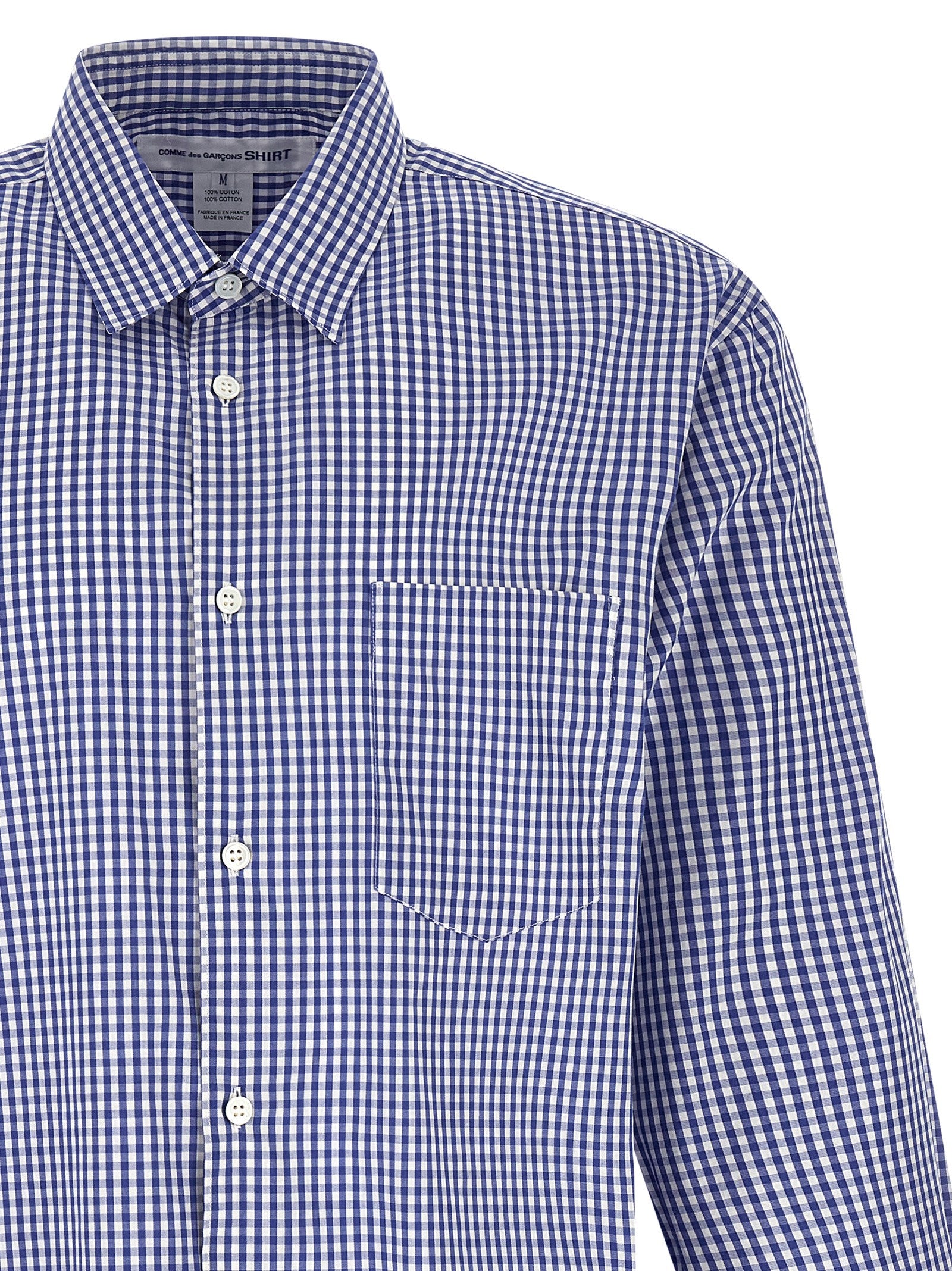 Blue Cotton Blouse