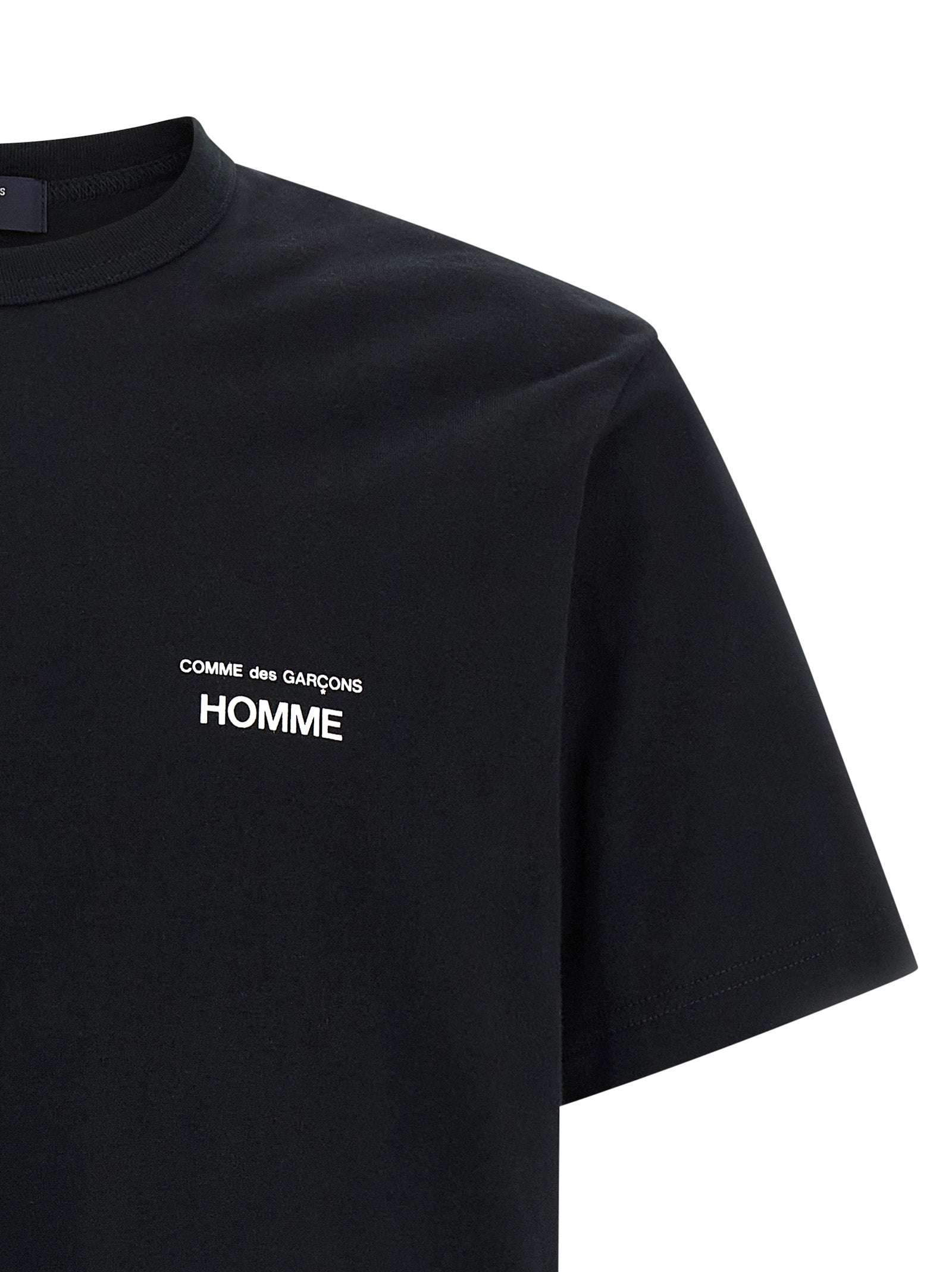 Black Cotton T-Shirt