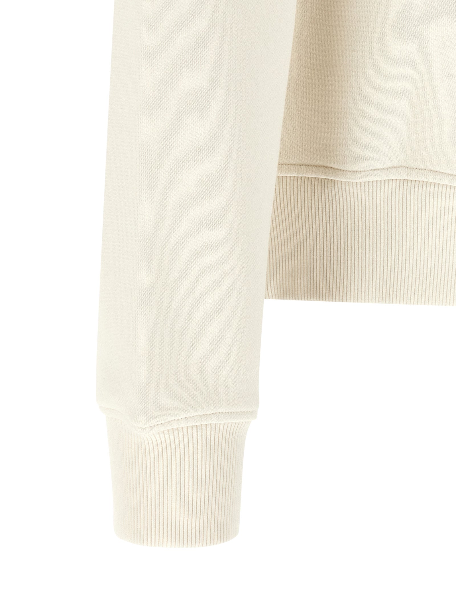 White Cotton Sweatshirt