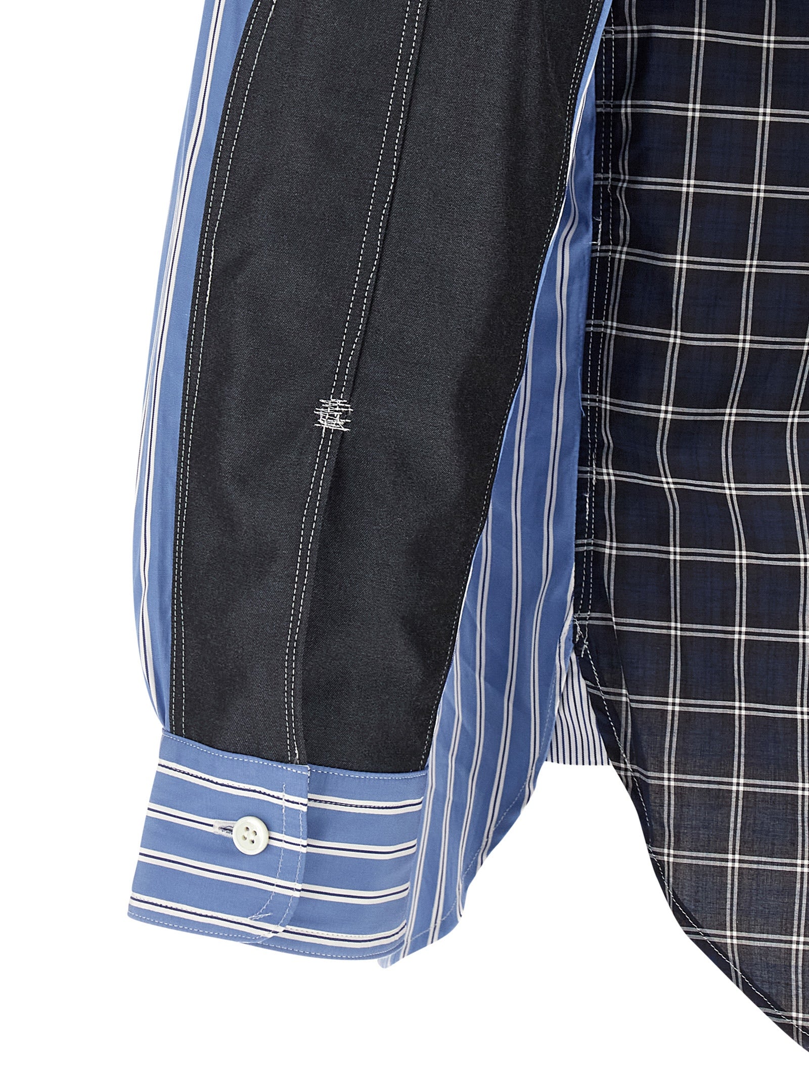 Blue Cotton Blouse