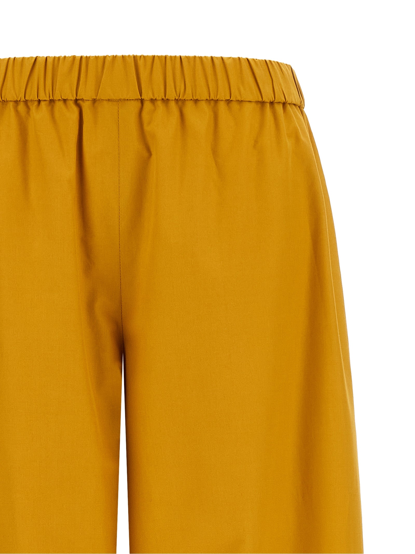 Bicolor Cotton Casual Pants