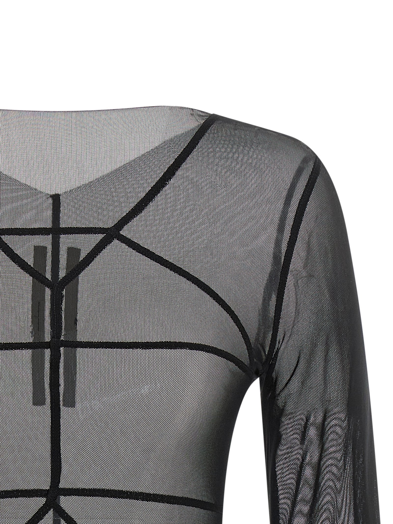 Black Nylon Cardigan