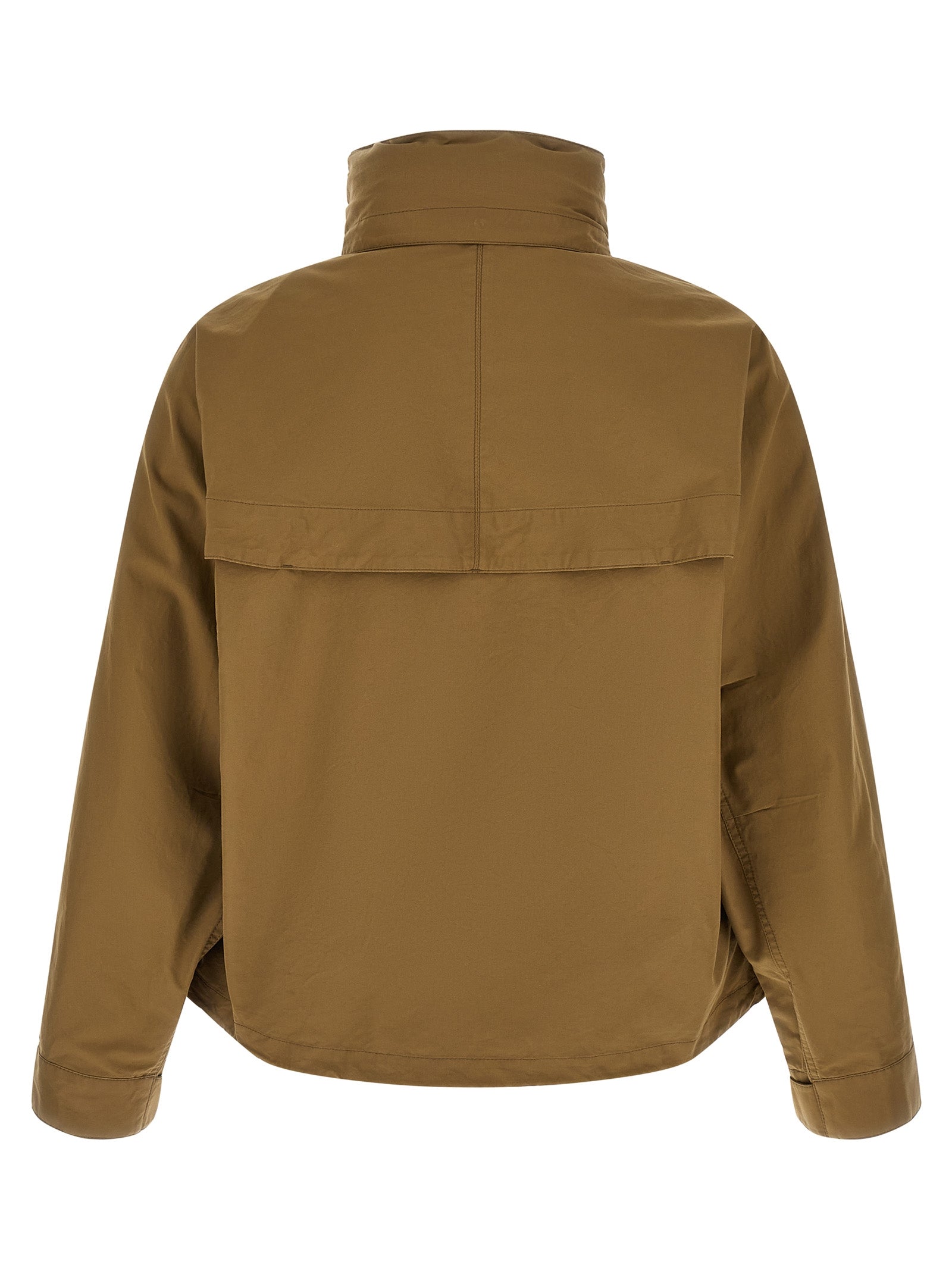 Bicolor Cotton Parka