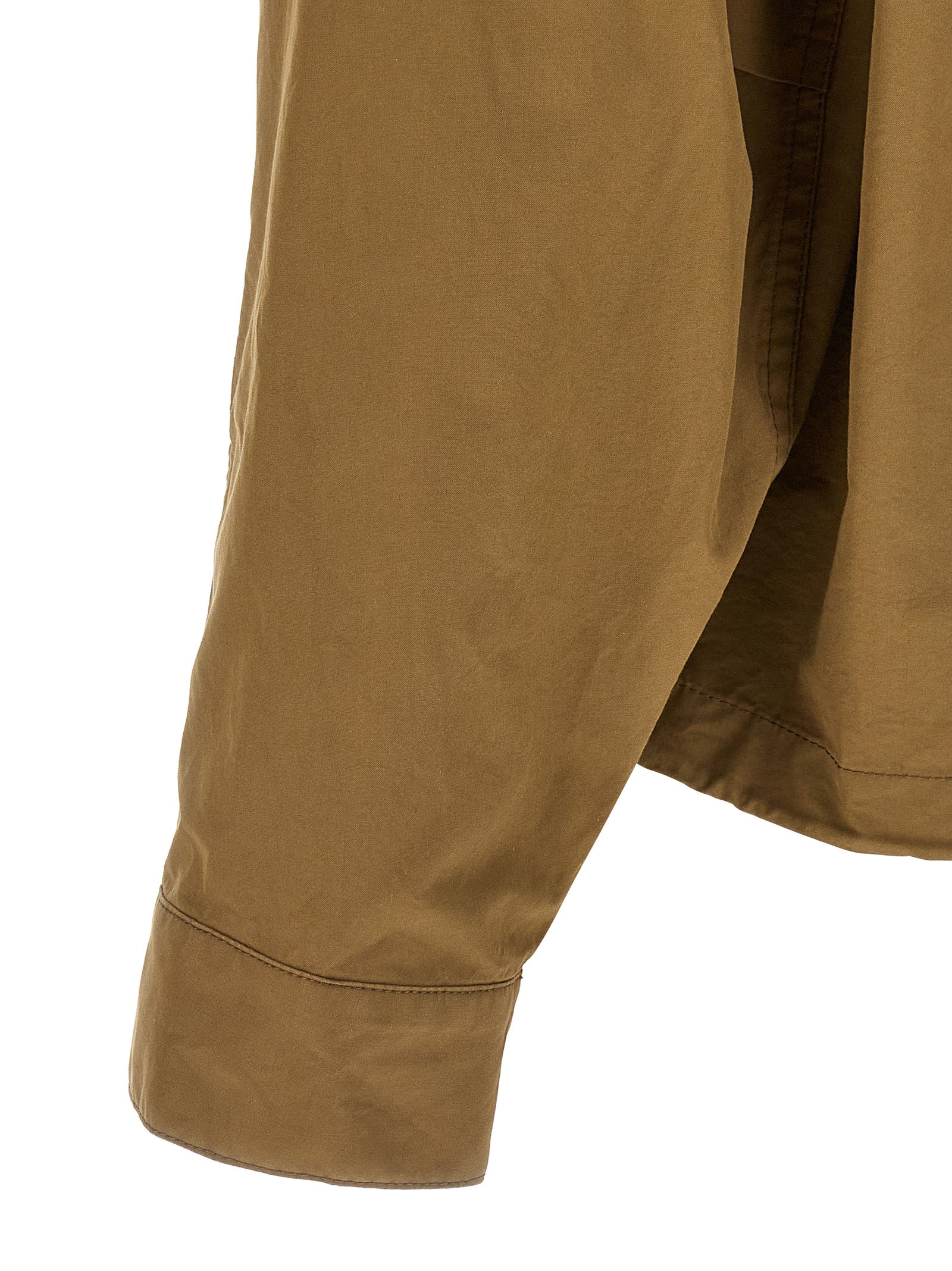 Bicolor Cotton Parka