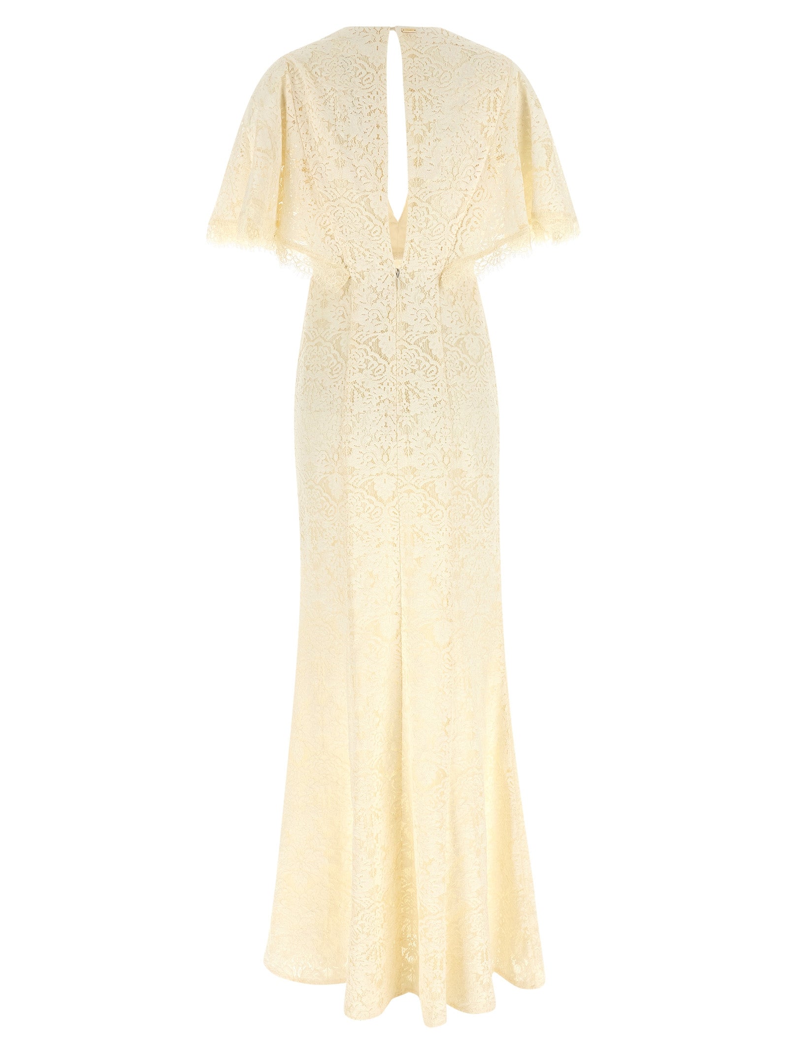 White Cotton Long Dress