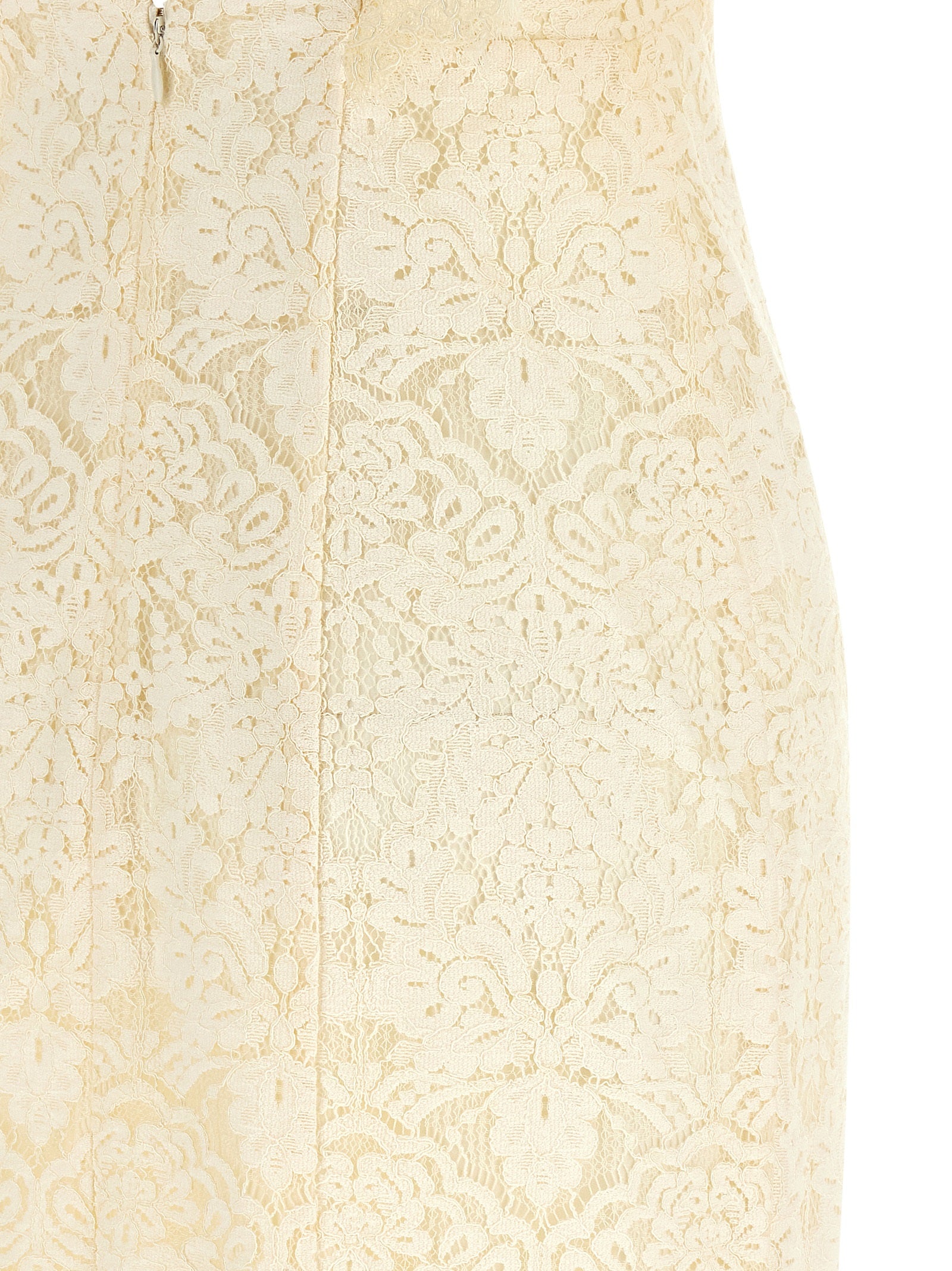 White Cotton Long Dress