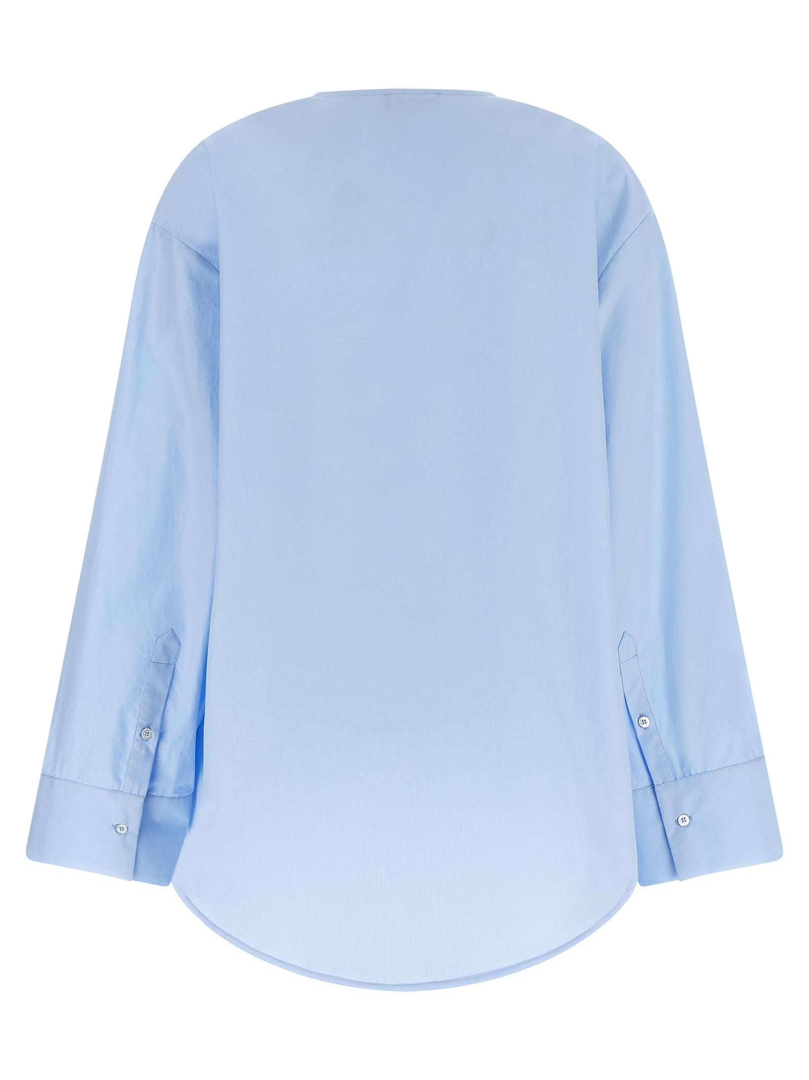 Blue Cotton Blouse