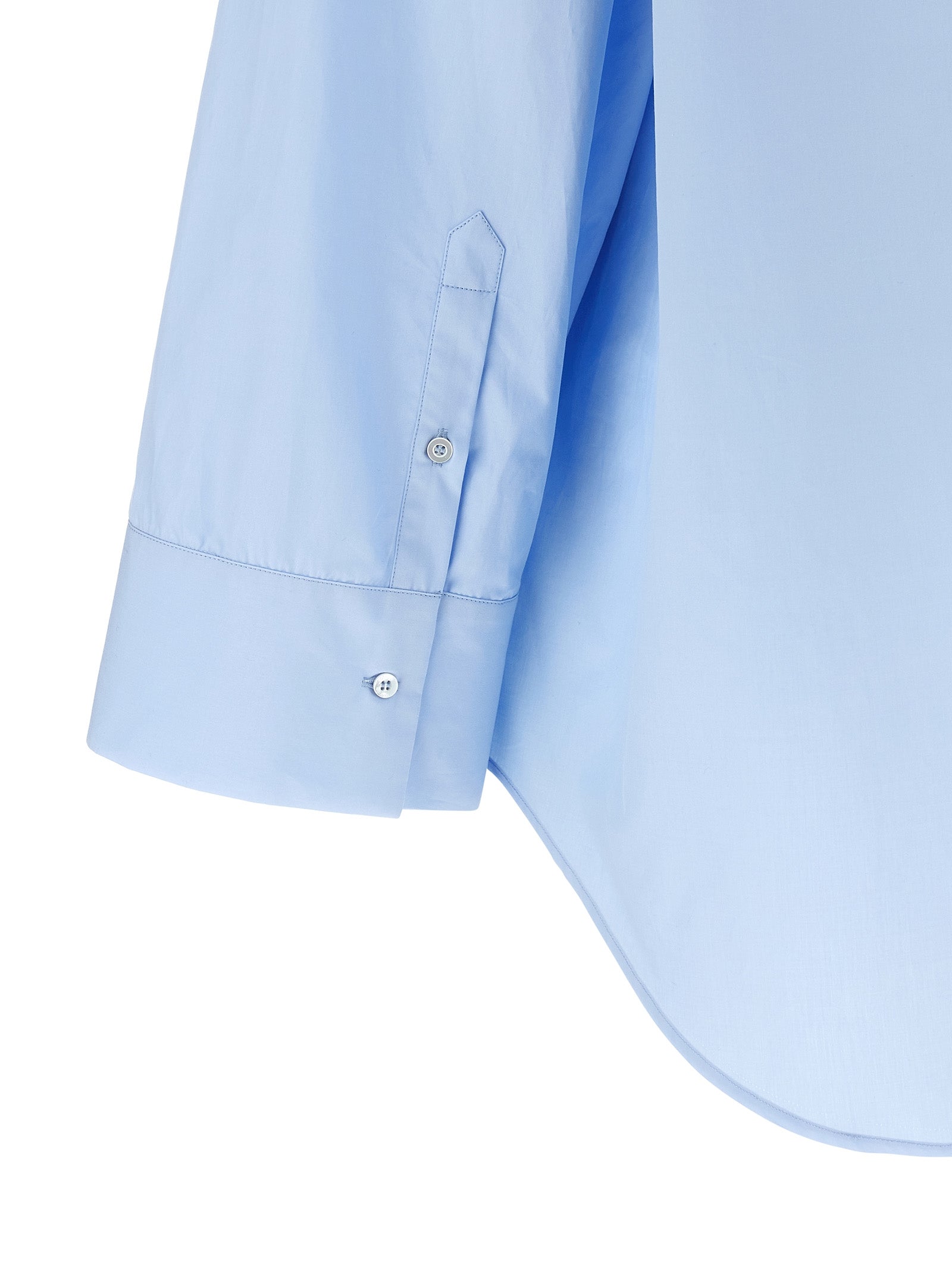 Blue Cotton Blouse