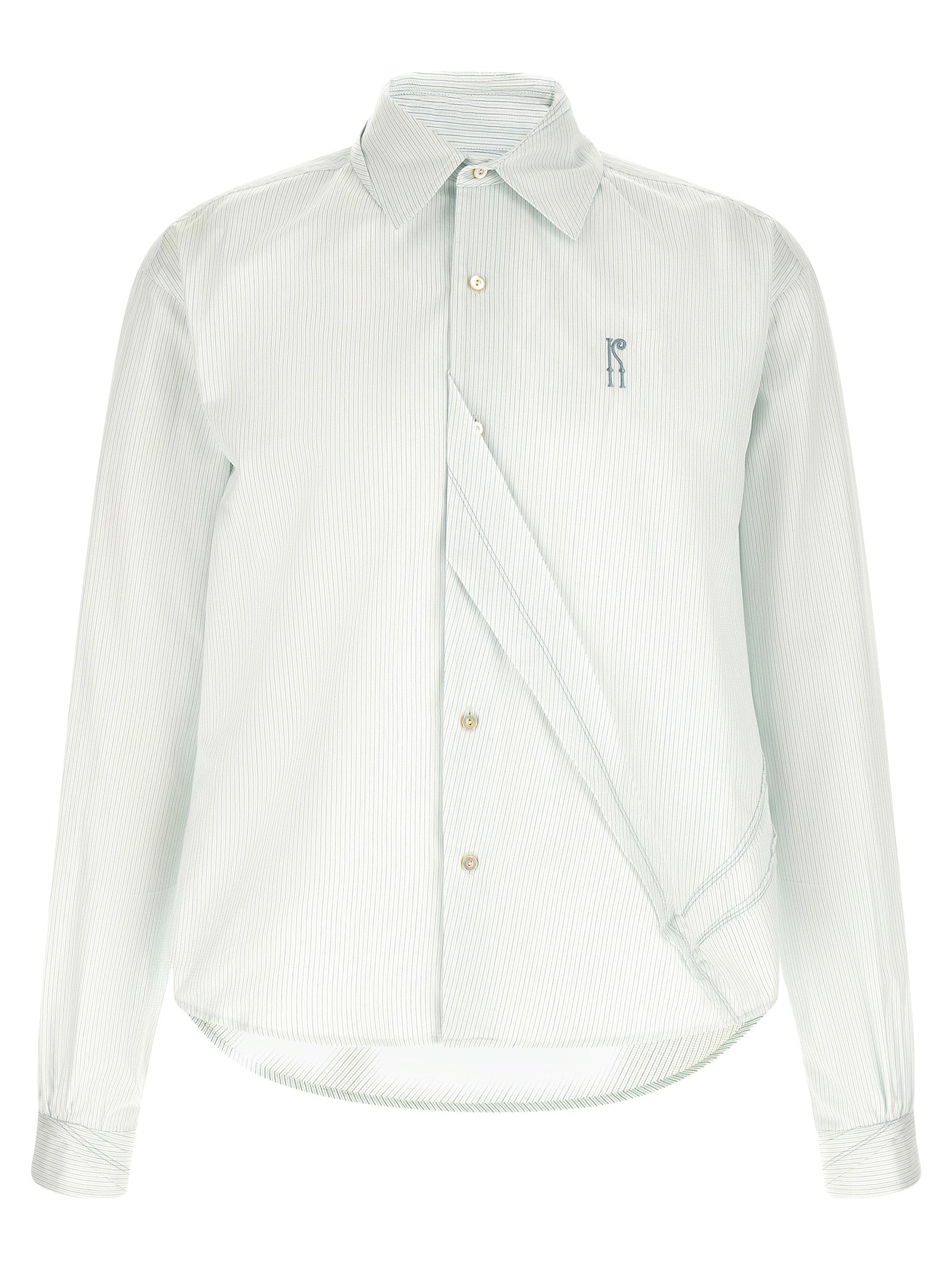Bicolor Cotton Blouse