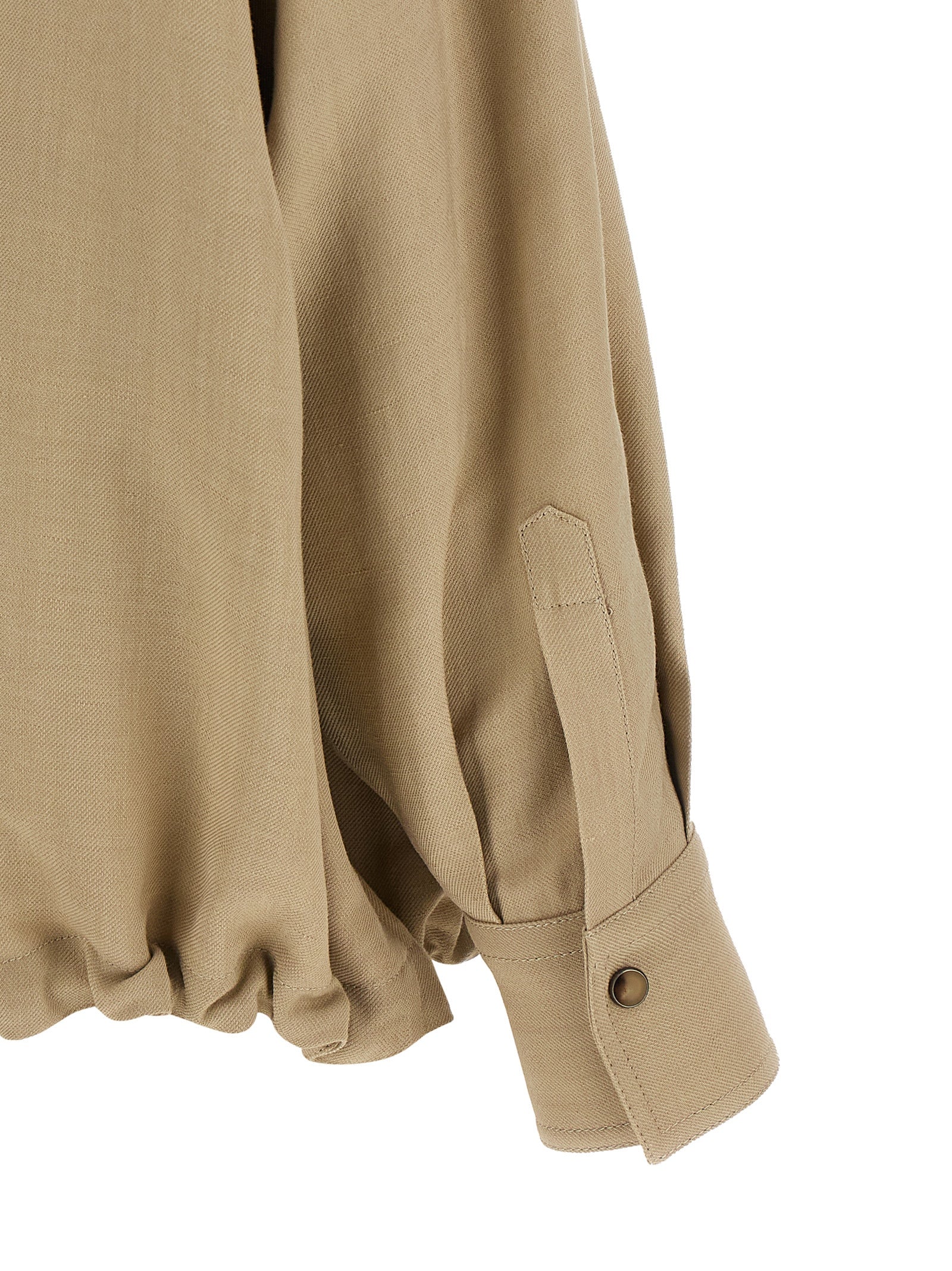 Beige Viscose Blouse