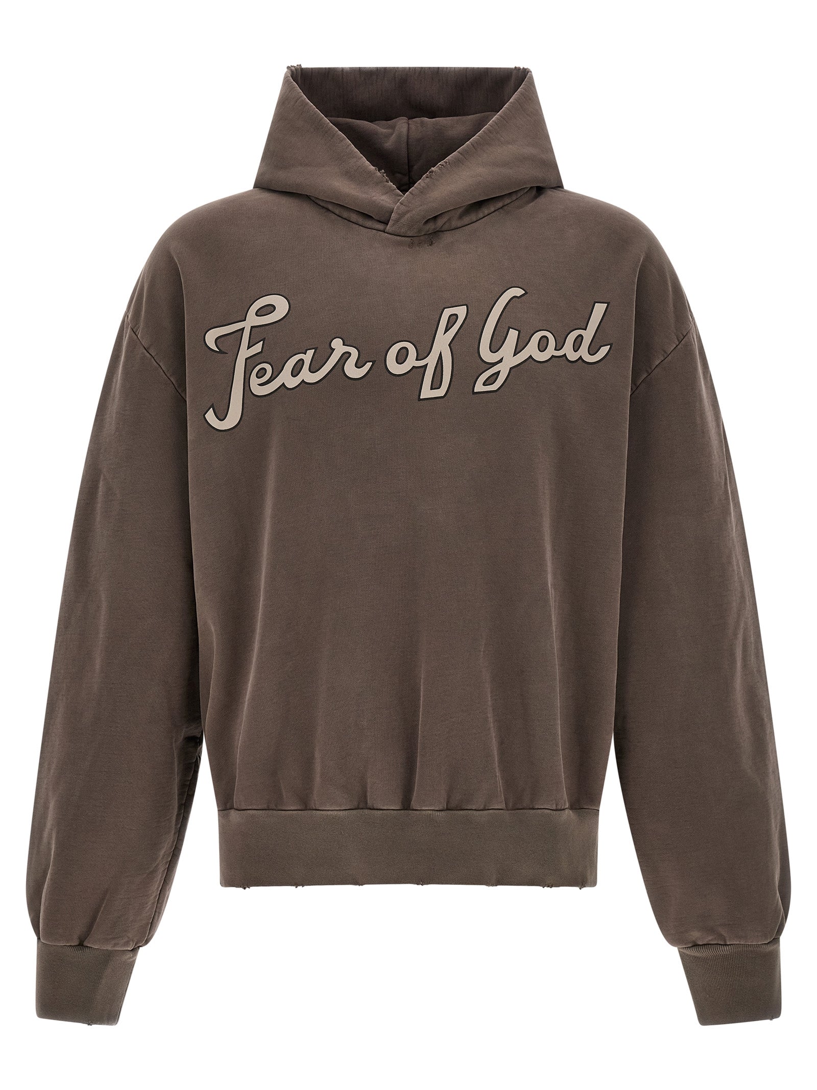 Brown Cotton Sweatshirt