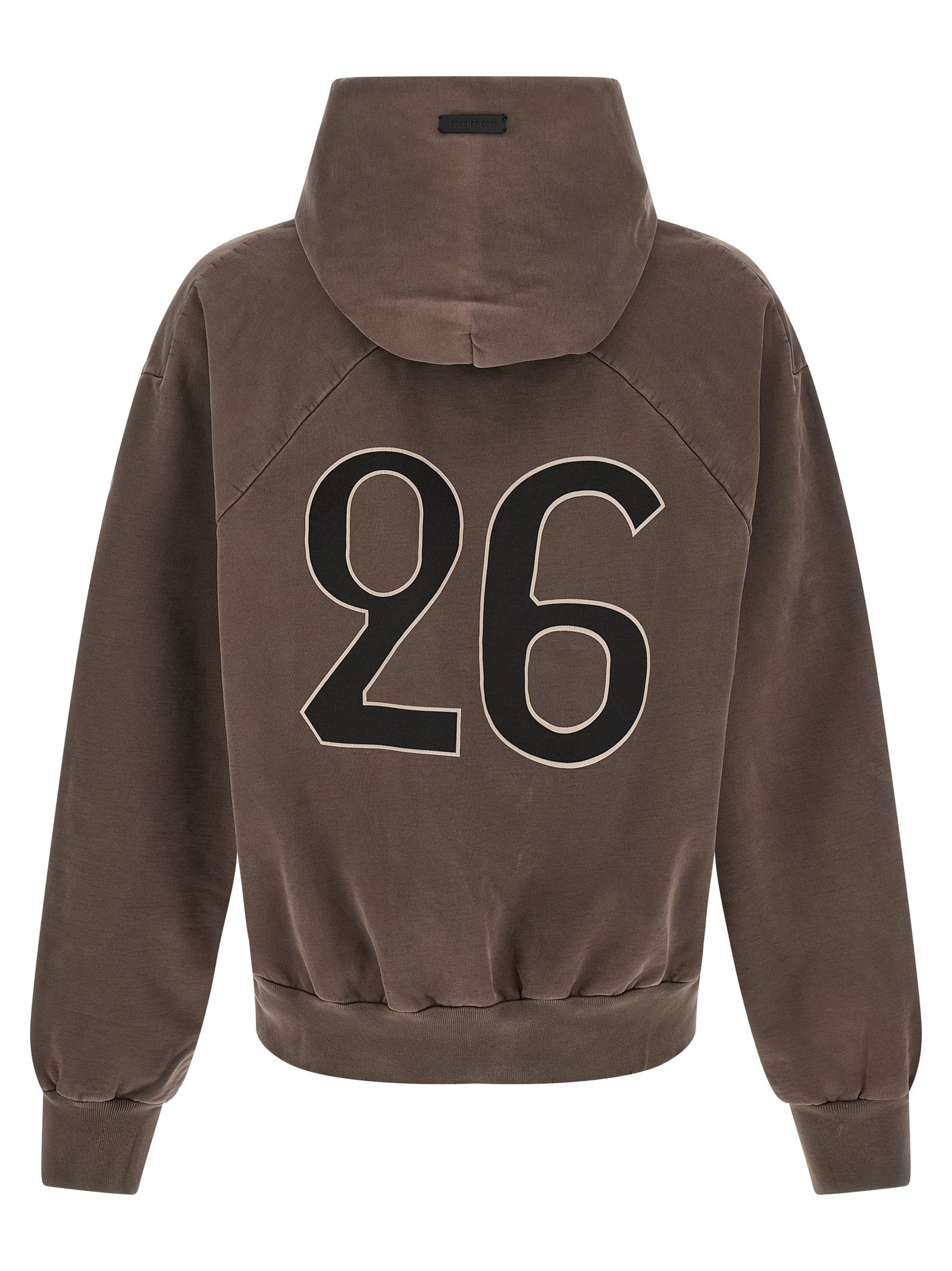 Brown Cotton Sweatshirt