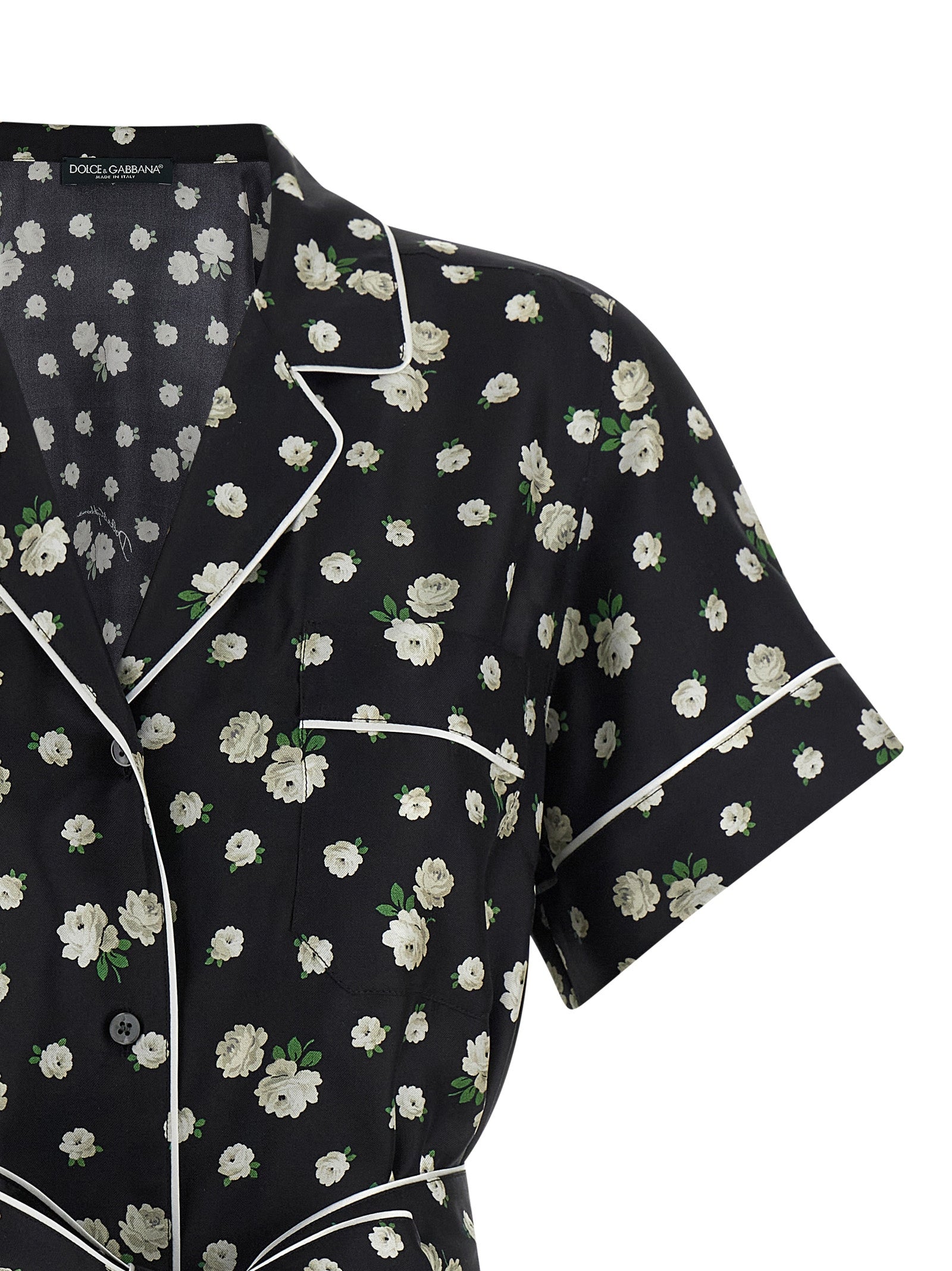 Black Silk Blouse