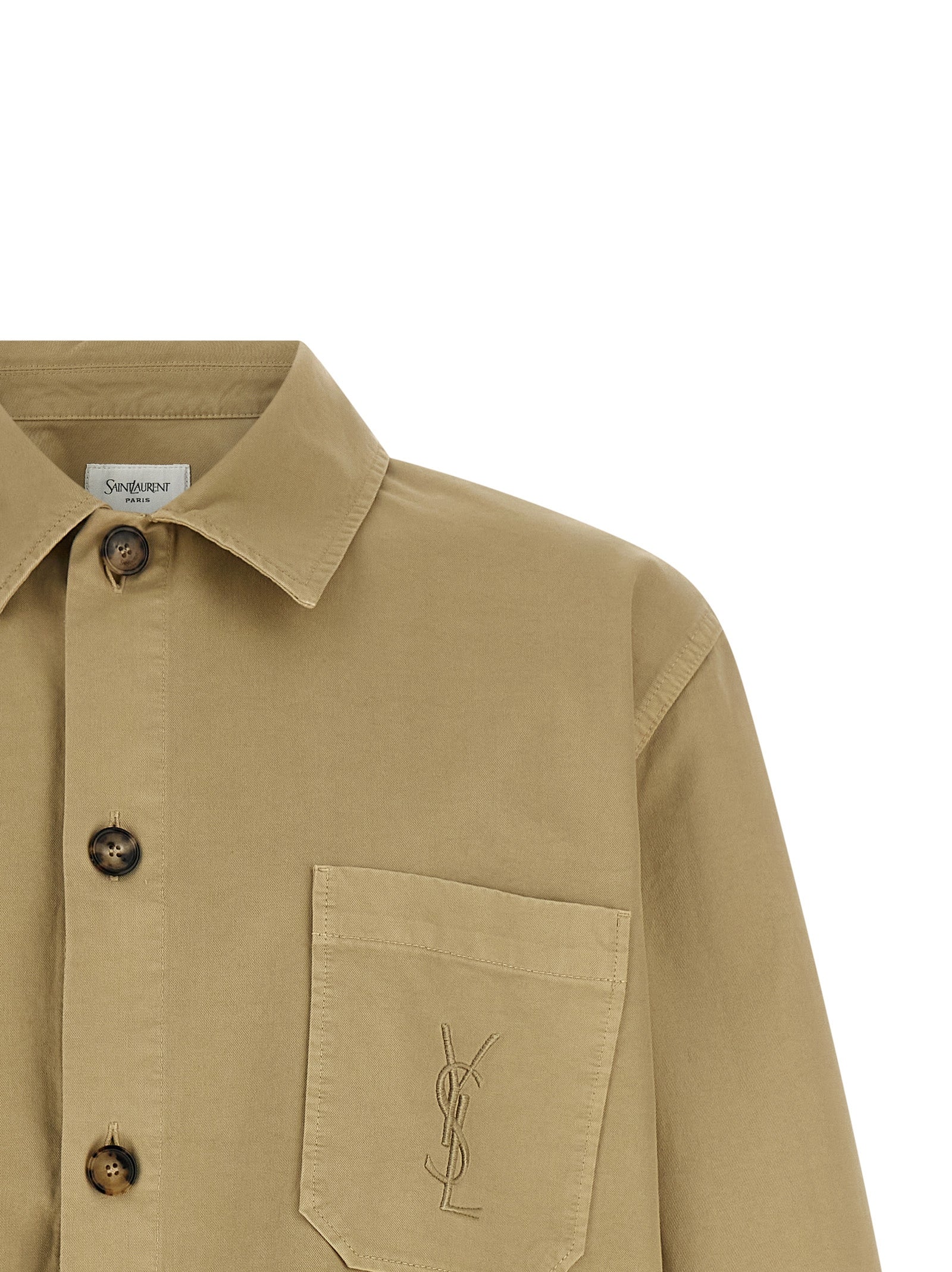 Beige Cotton Blouse