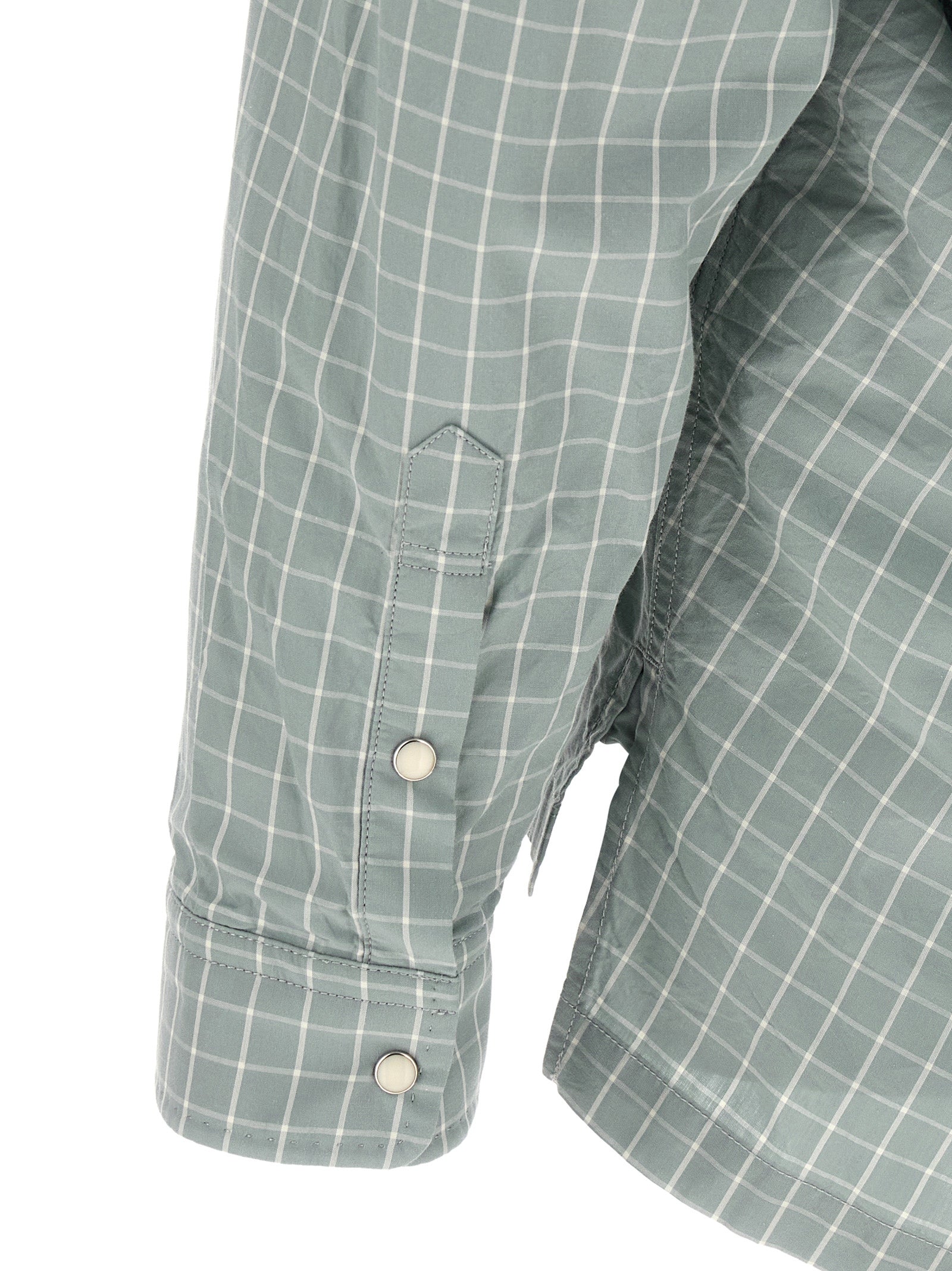 Blue Cotton Blouse