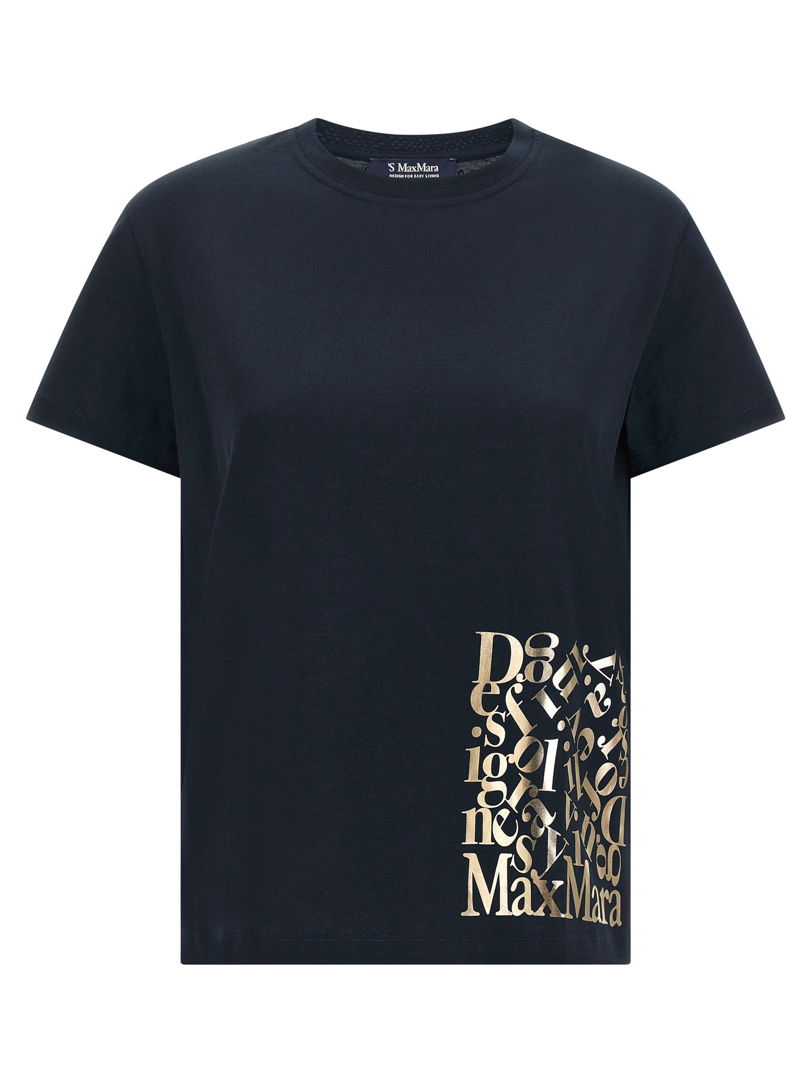Blue Cotton T-Shirt