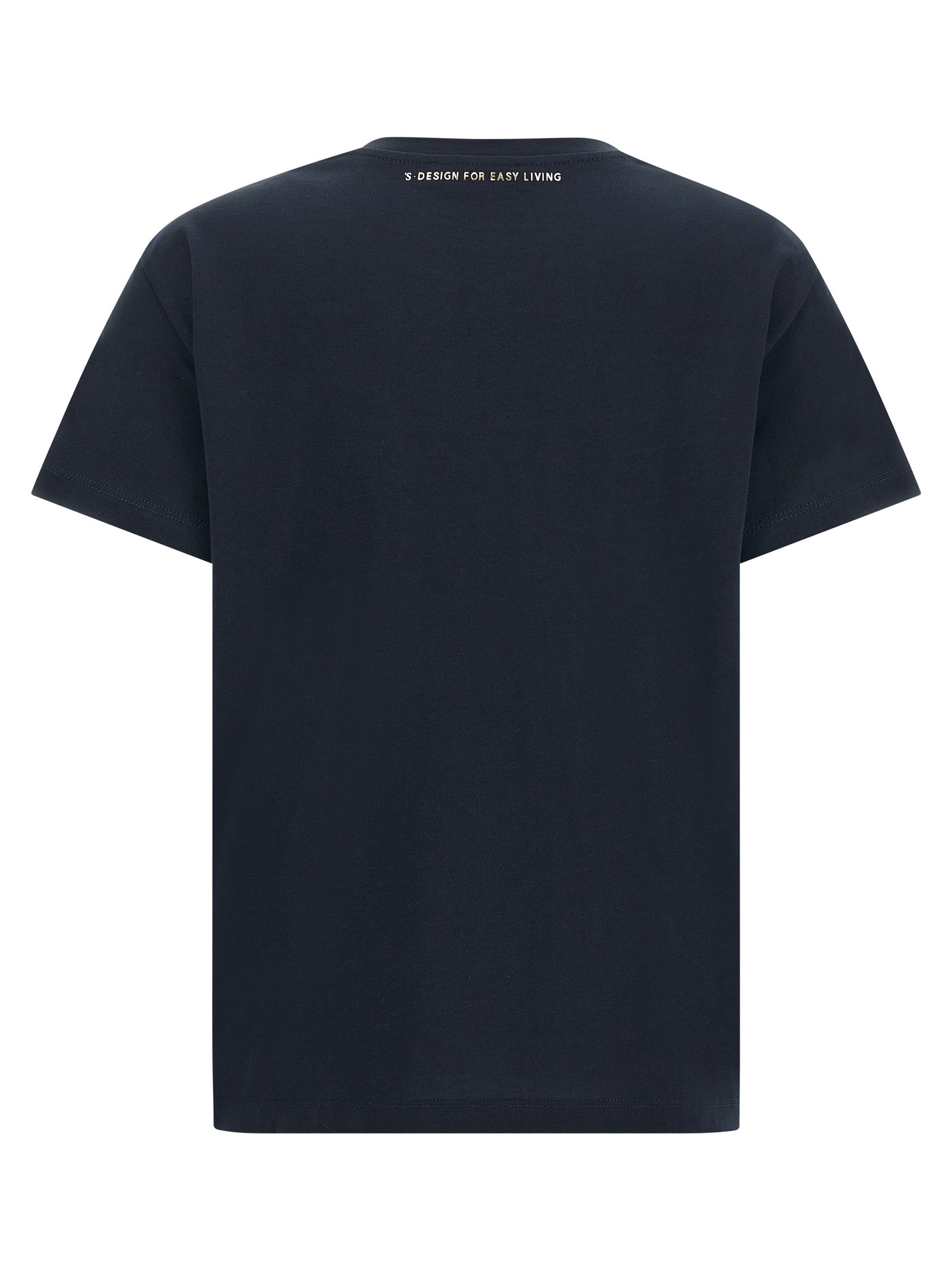Blue Cotton T-Shirt
