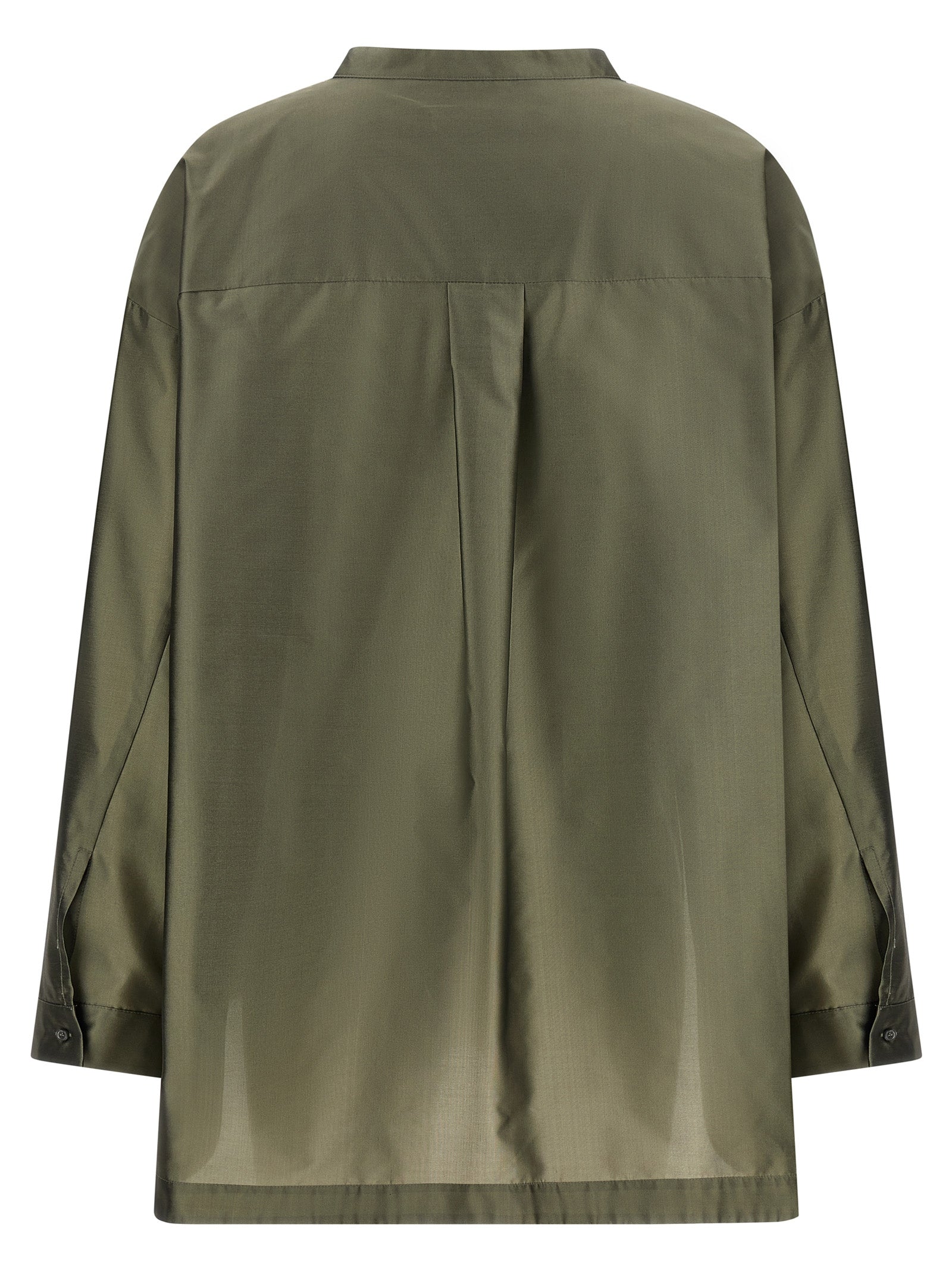 Bicolor Polyester Blouse
