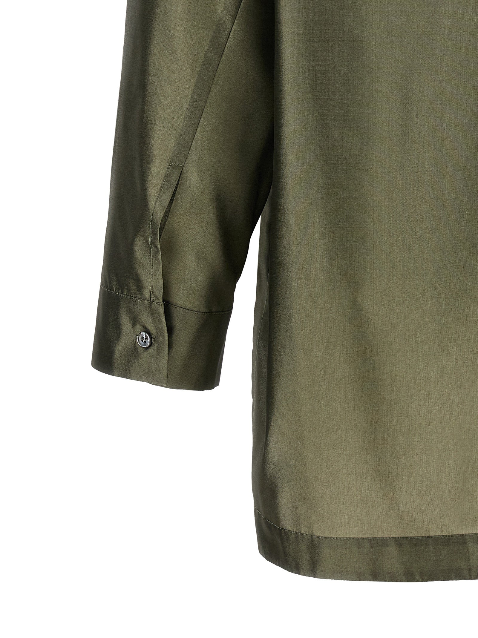 Bicolor Polyester Blouse
