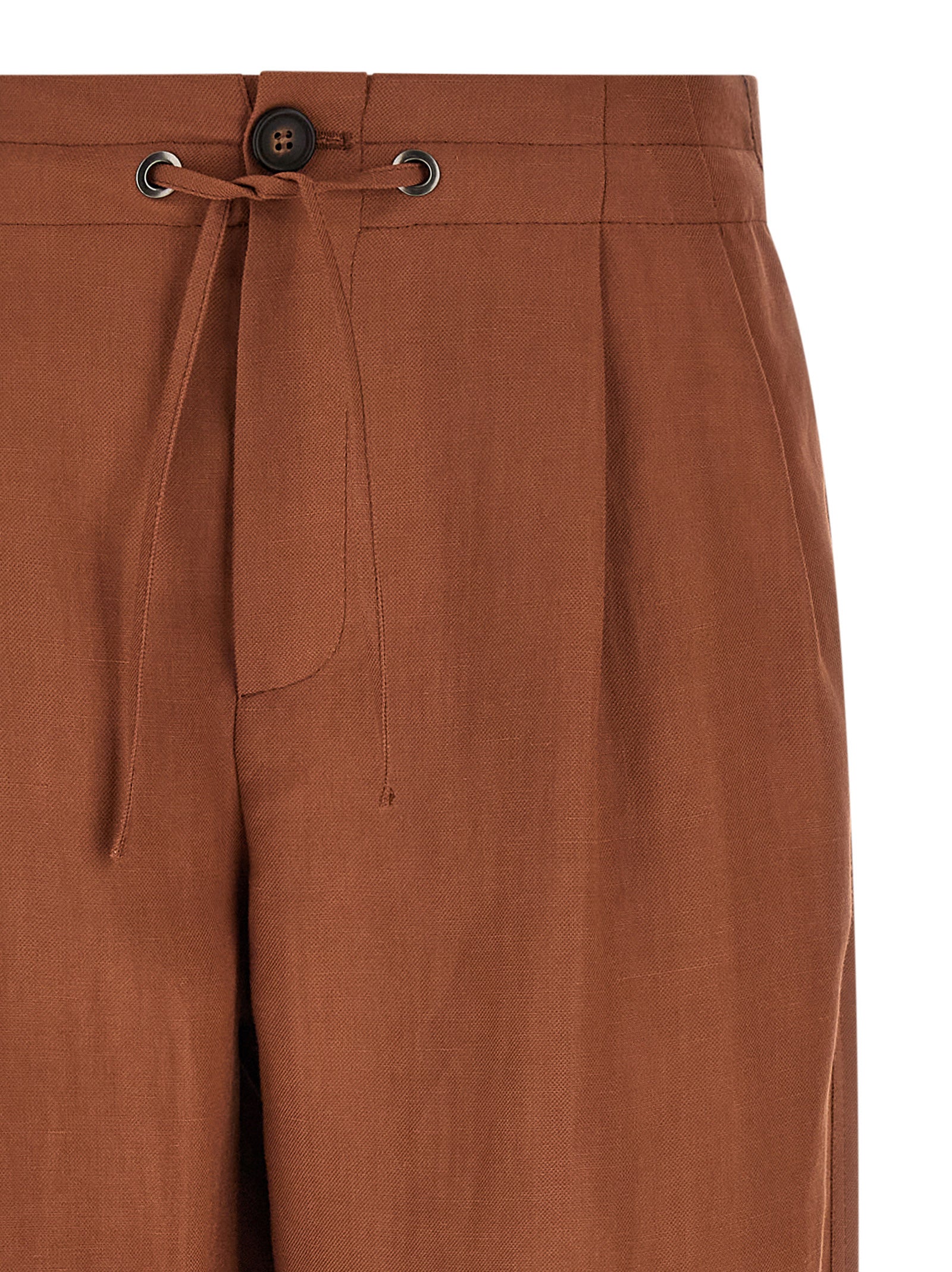 Multicolor Viscose Casual Pants