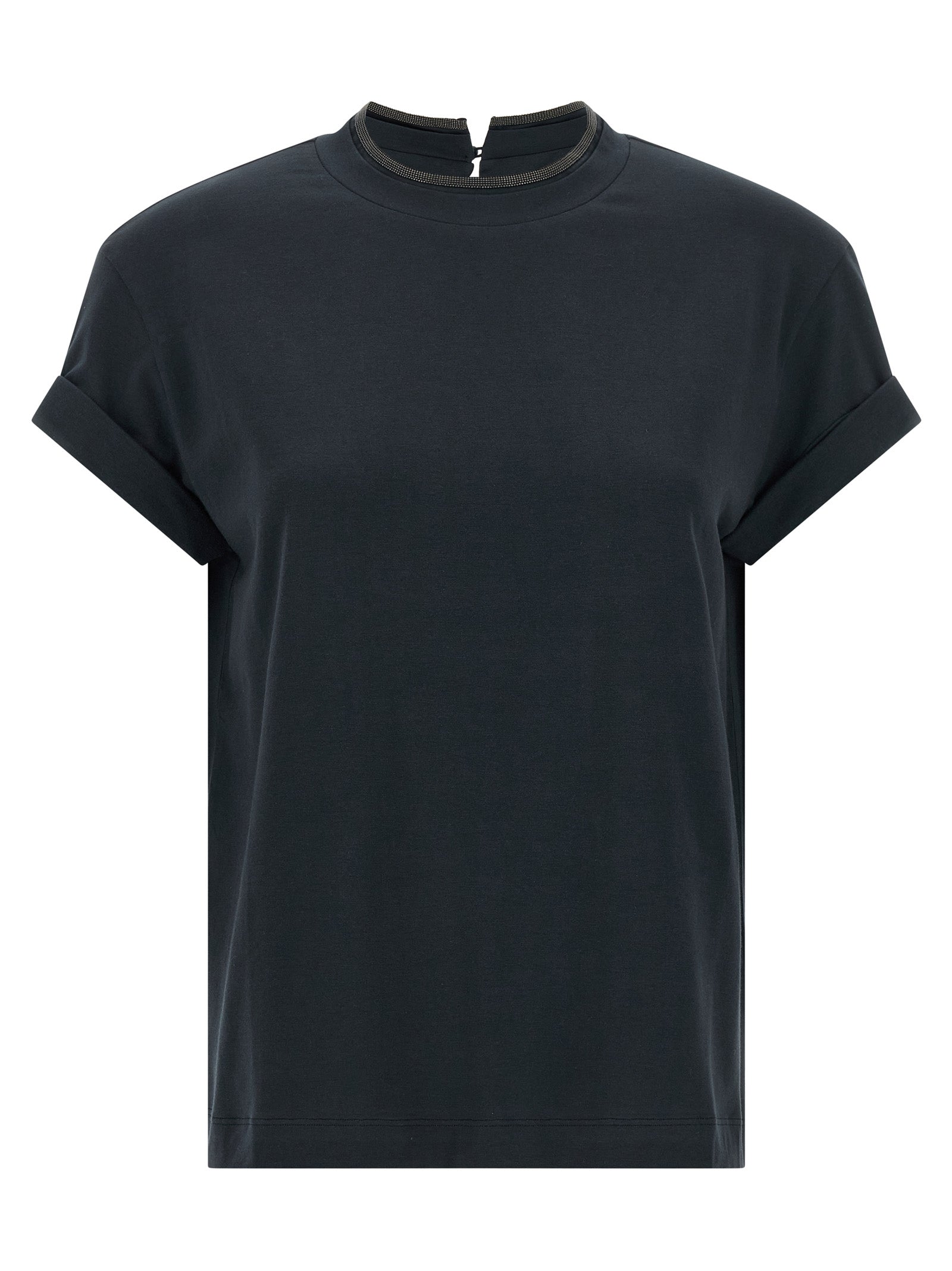 Blue Cotton T-Shirt