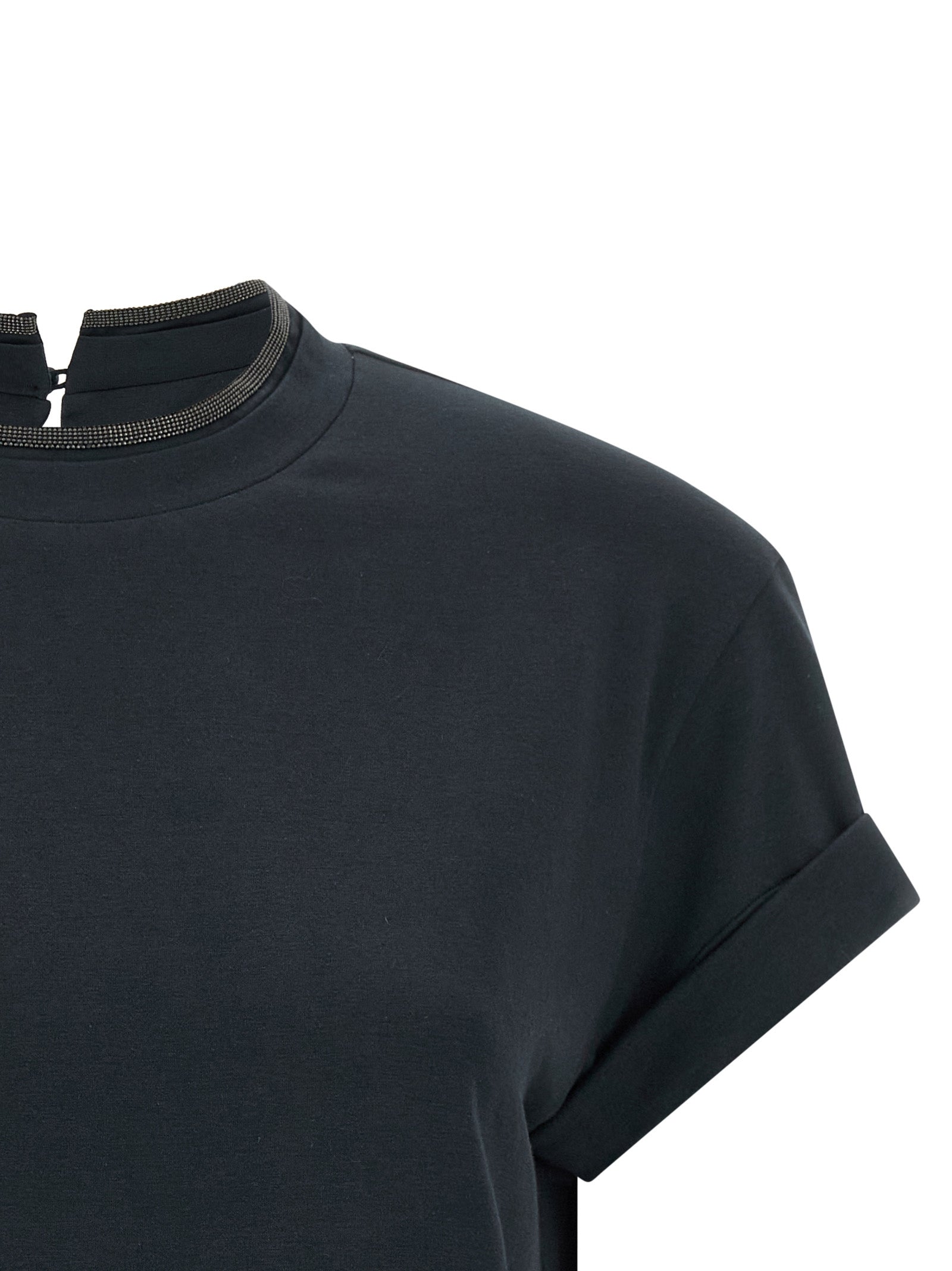 Blue Cotton T-Shirt