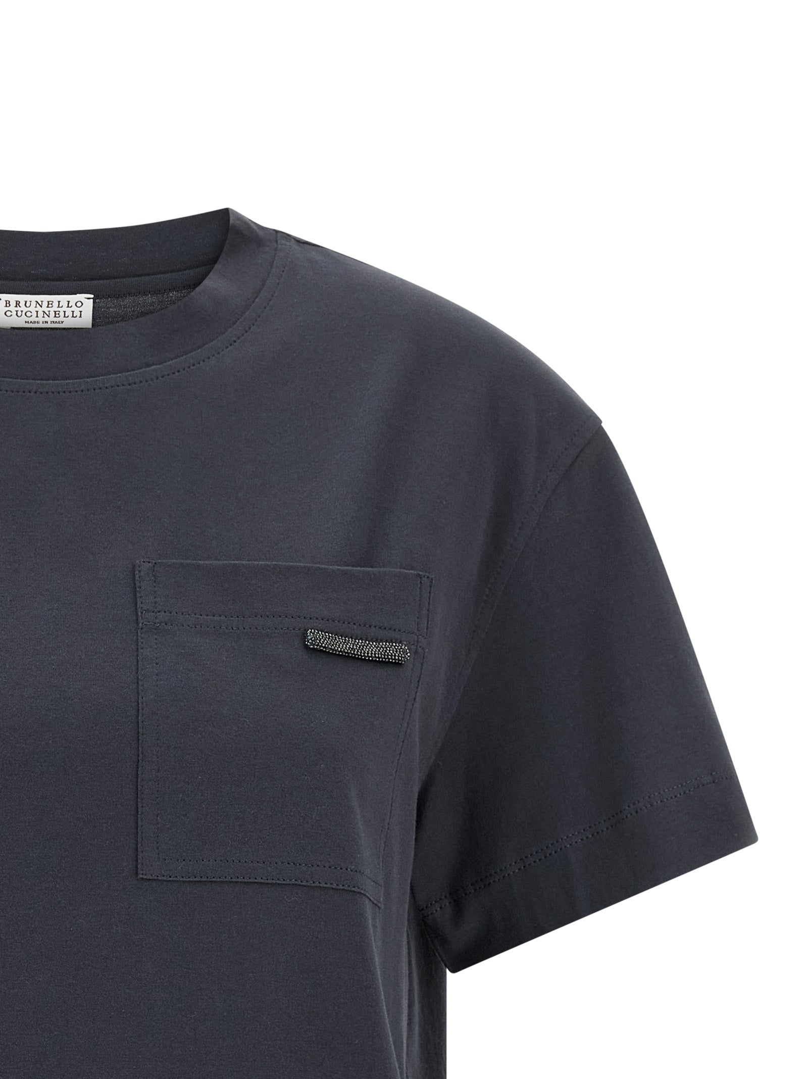 Blue Cotton T-Shirt