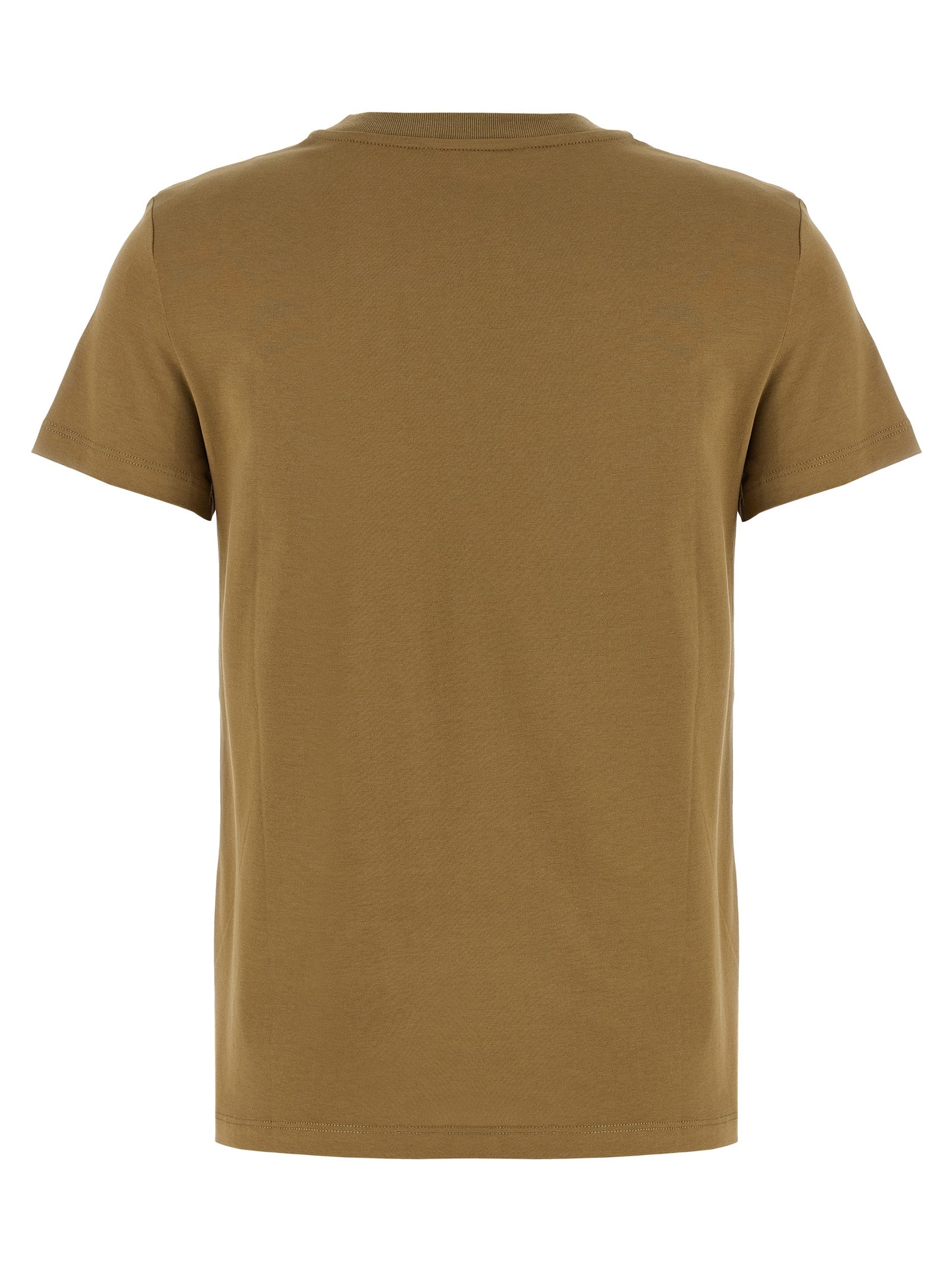Brown Cotton T-Shirt