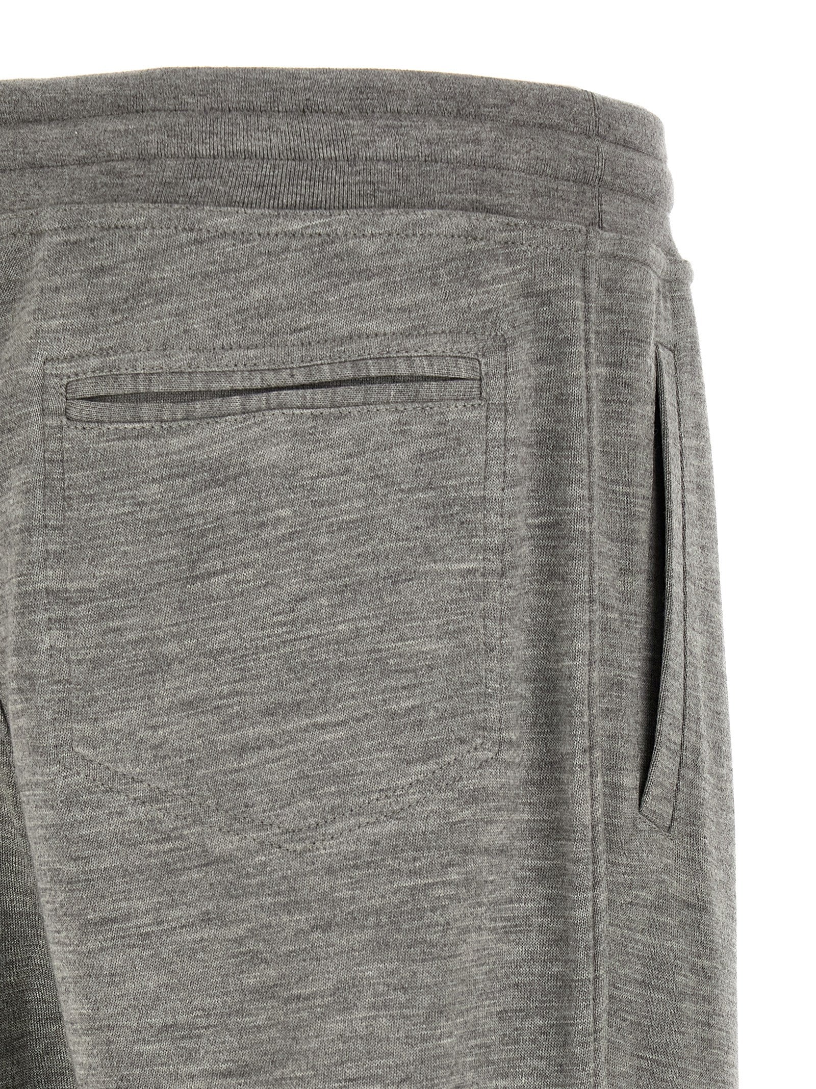 Gray Cashmere Joggers (Workout Pants)
