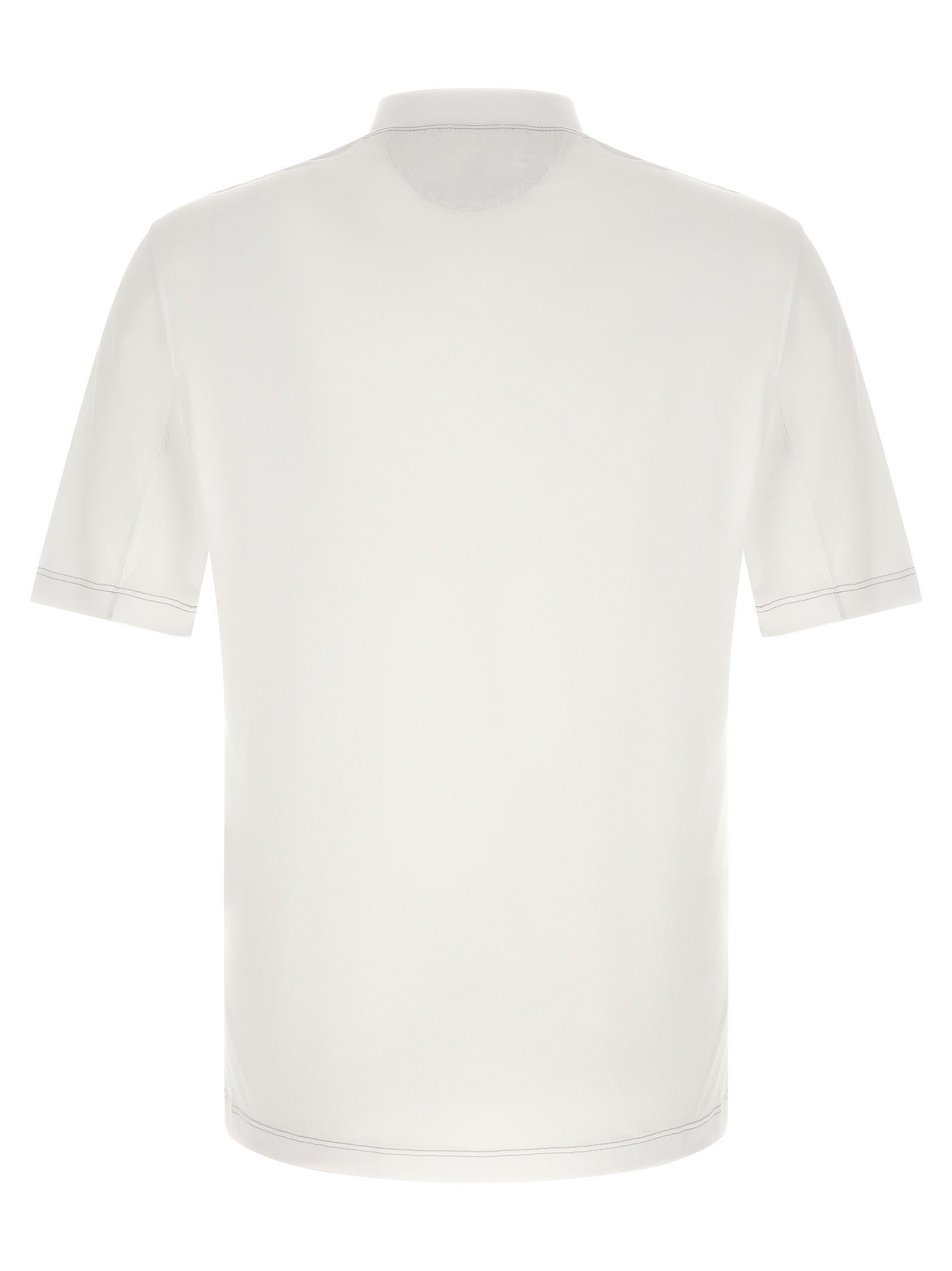 White Polyamide T-Shirt