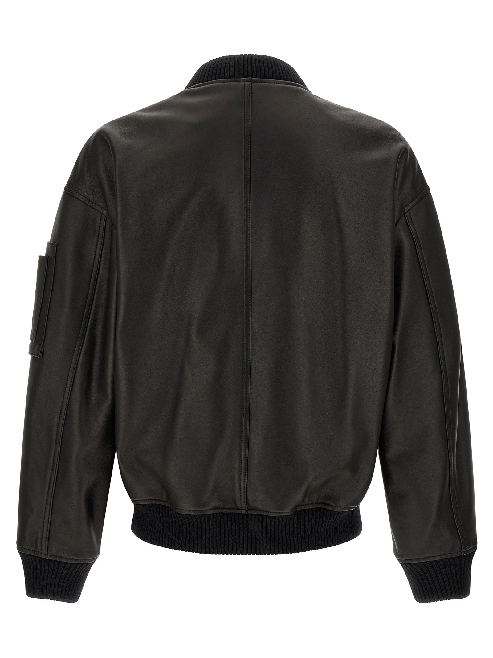 Black Leather Leather Jacket