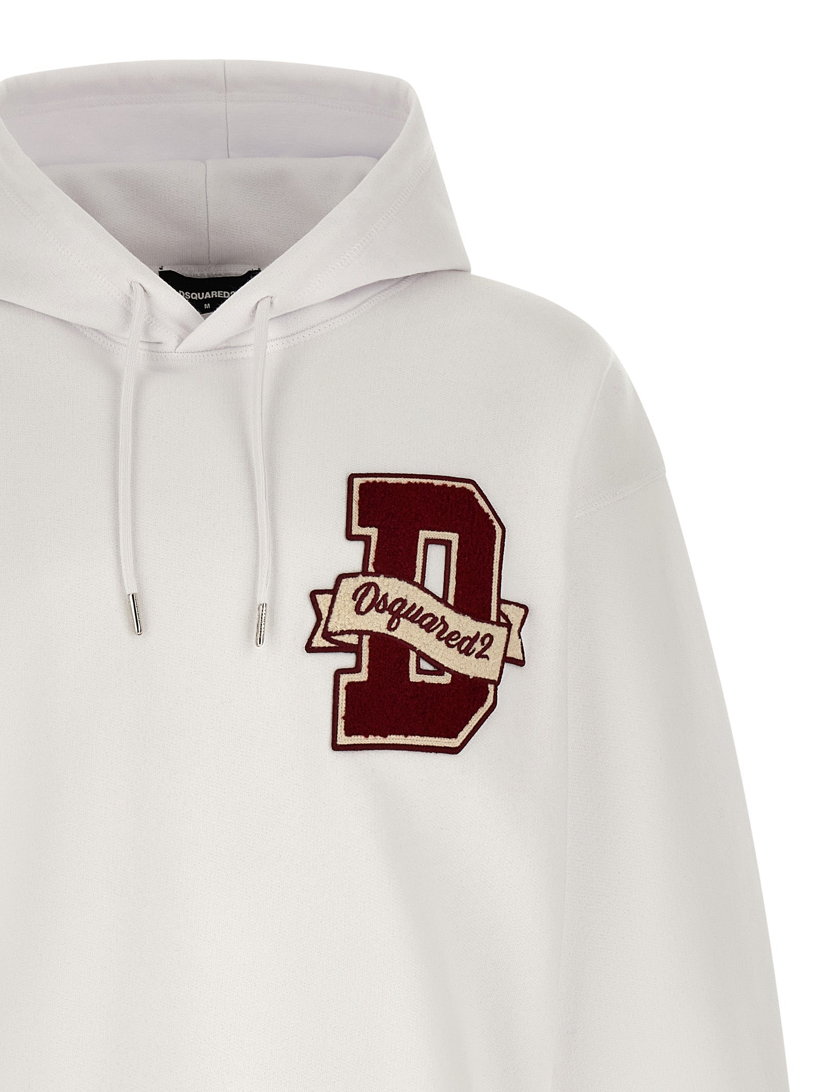 White Cotton Sweatshirt