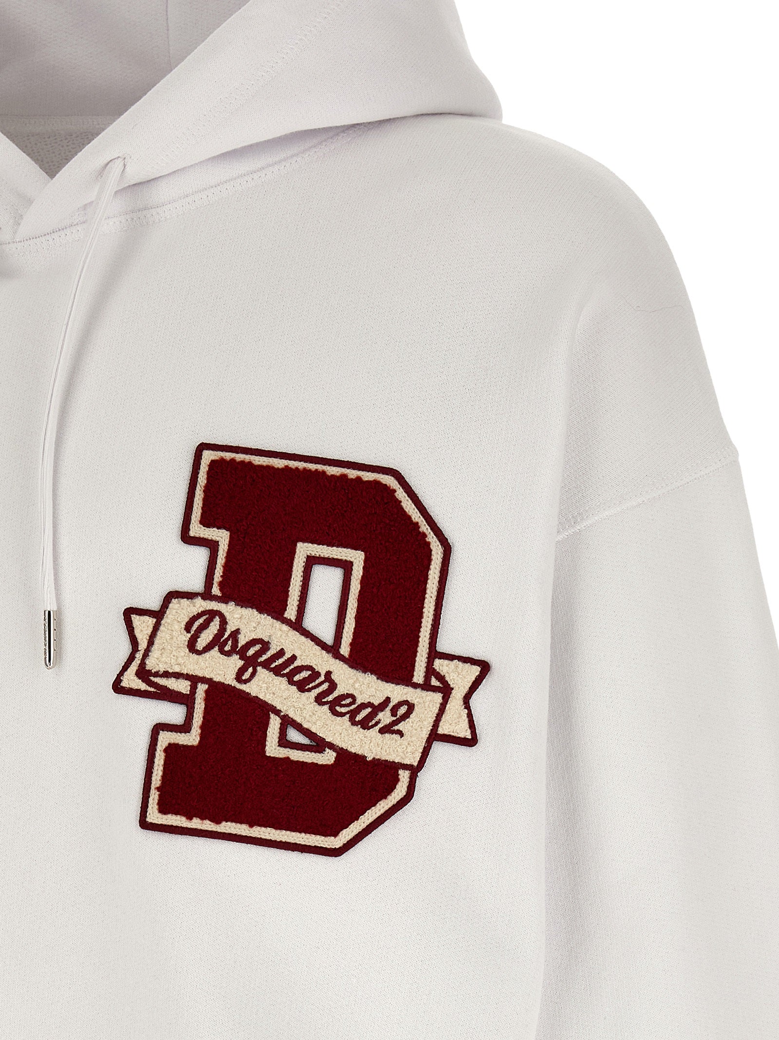 White Cotton Sweatshirt