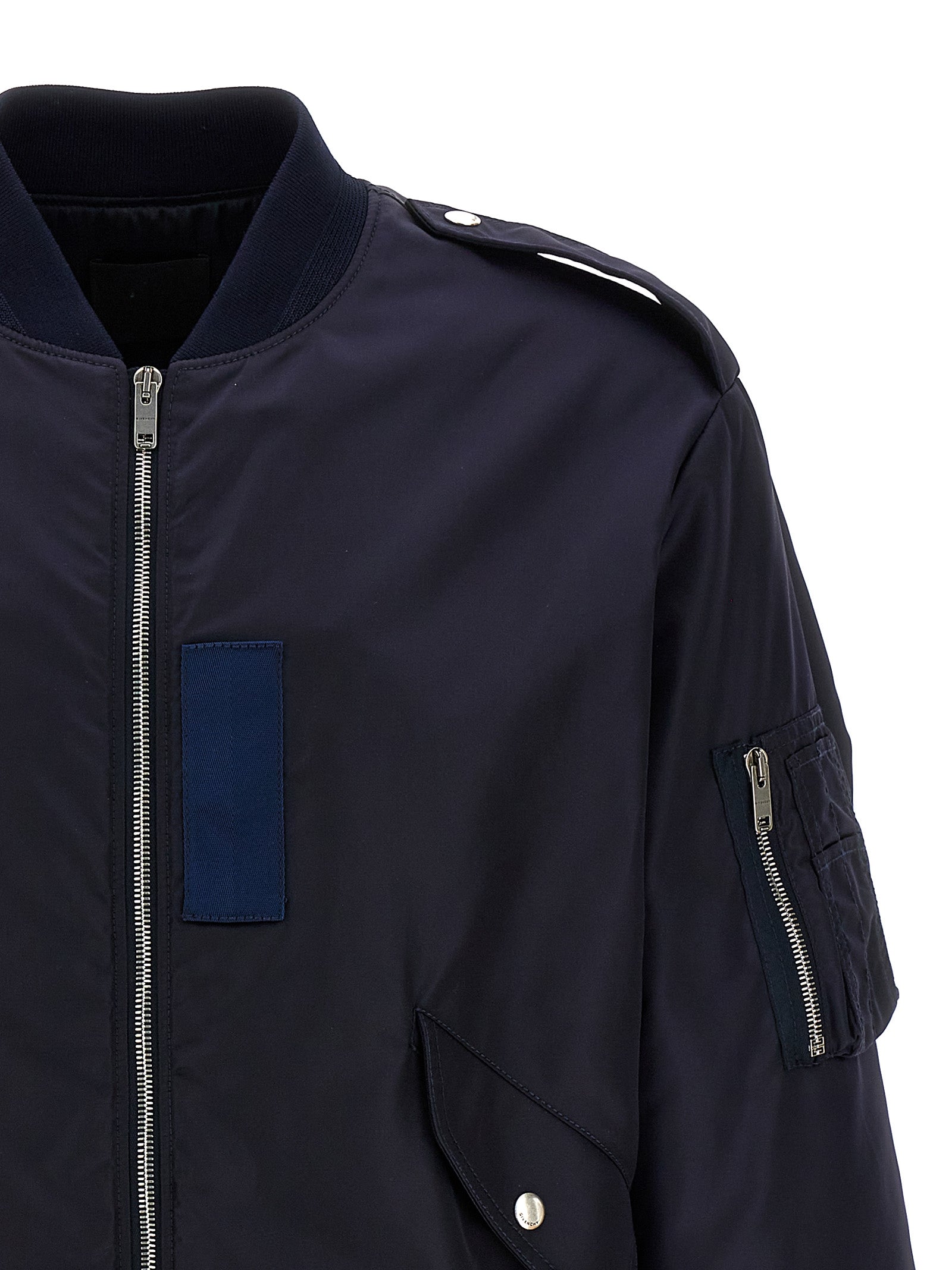 Blue Polyamide Bomber