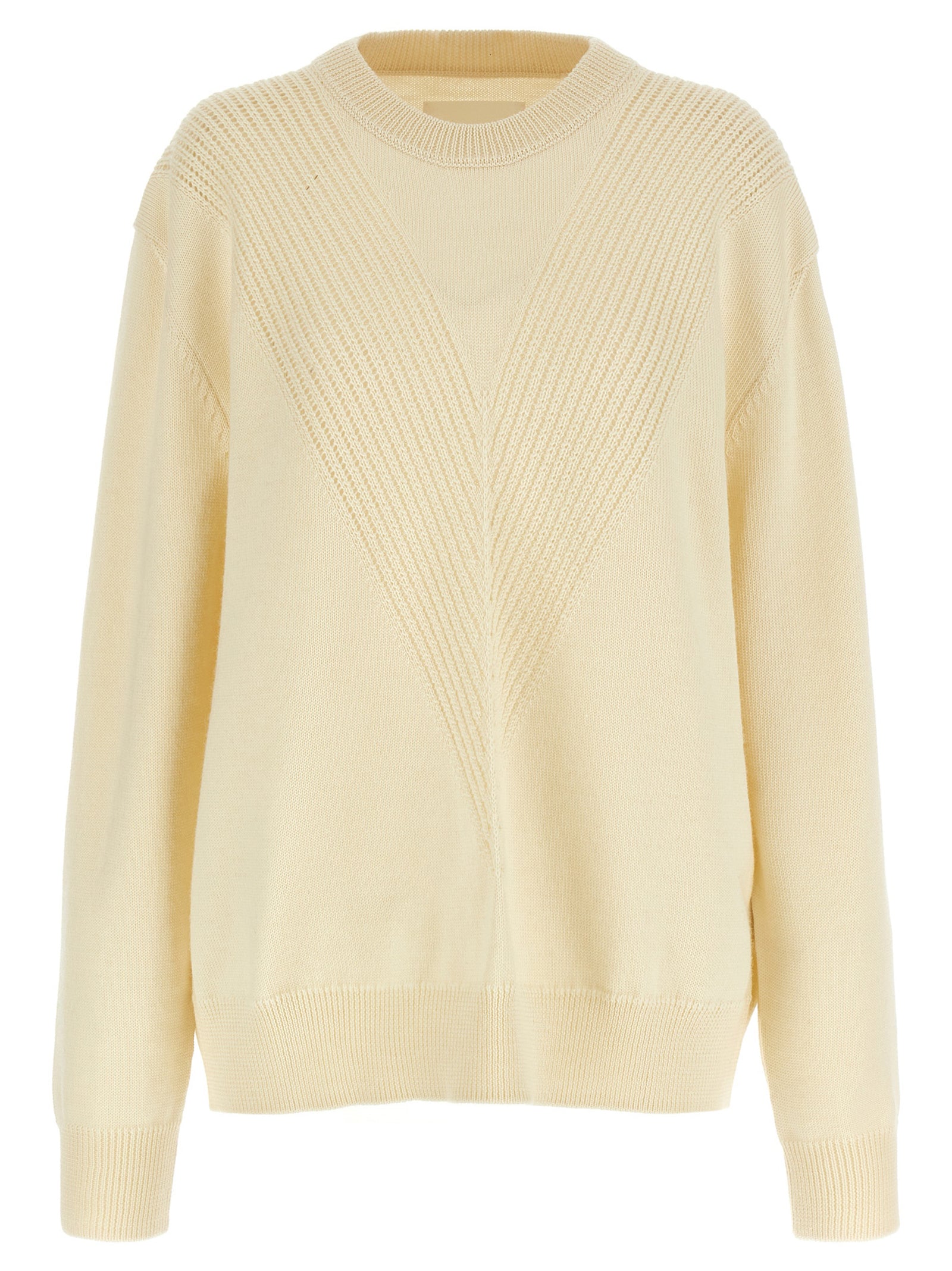 White Wool Cardigan