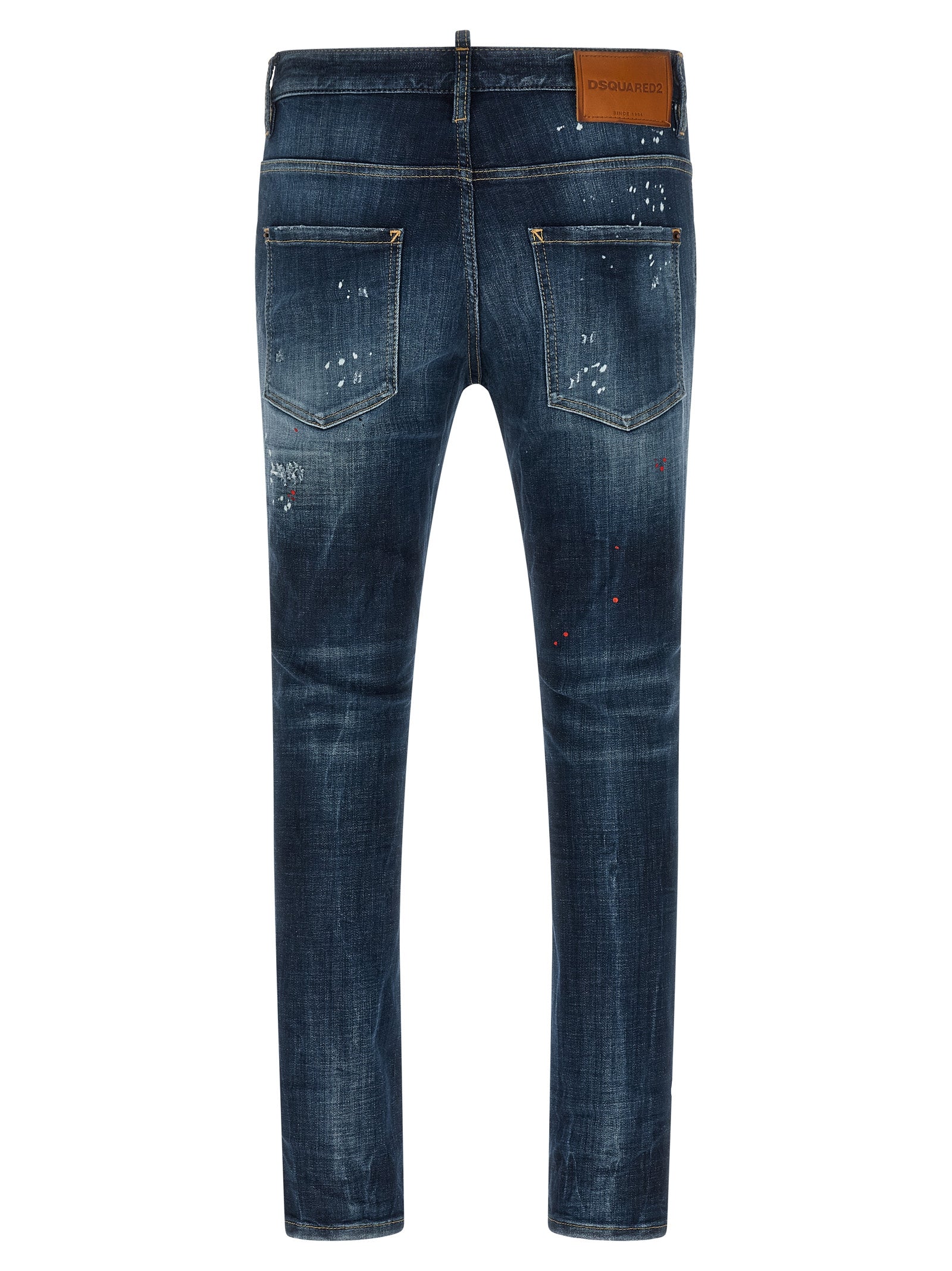 Blue Cotton Jeans Denim