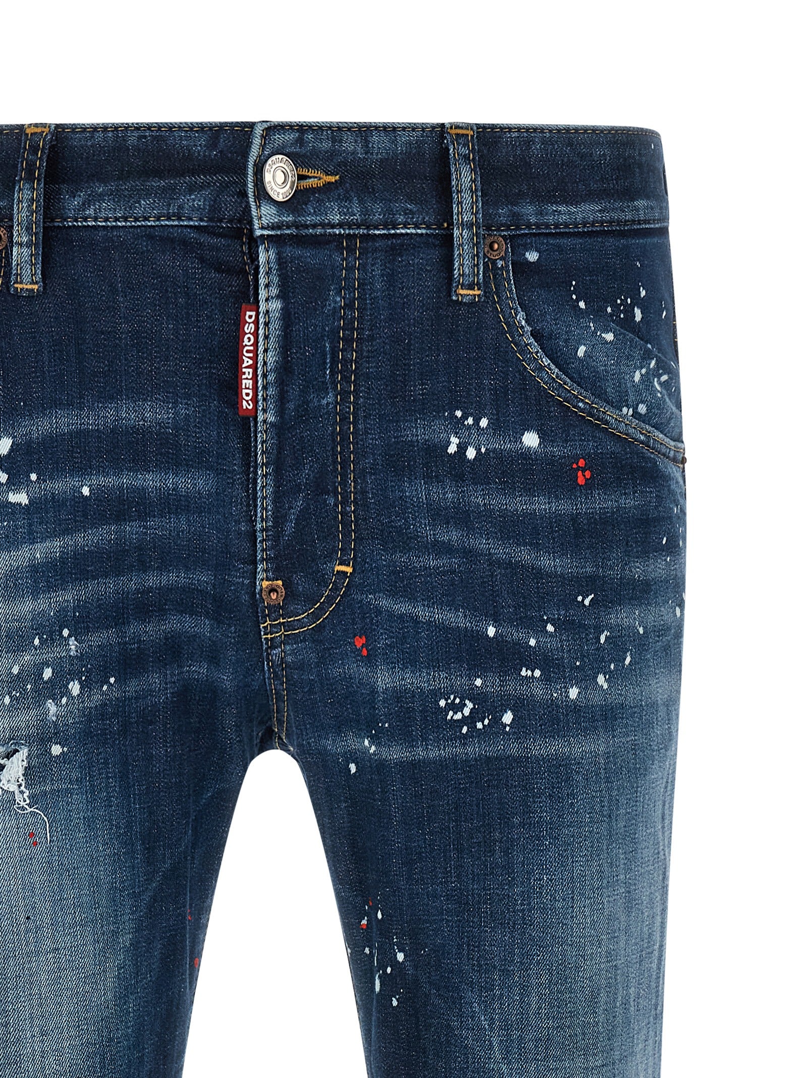 Blue Cotton Jeans Denim