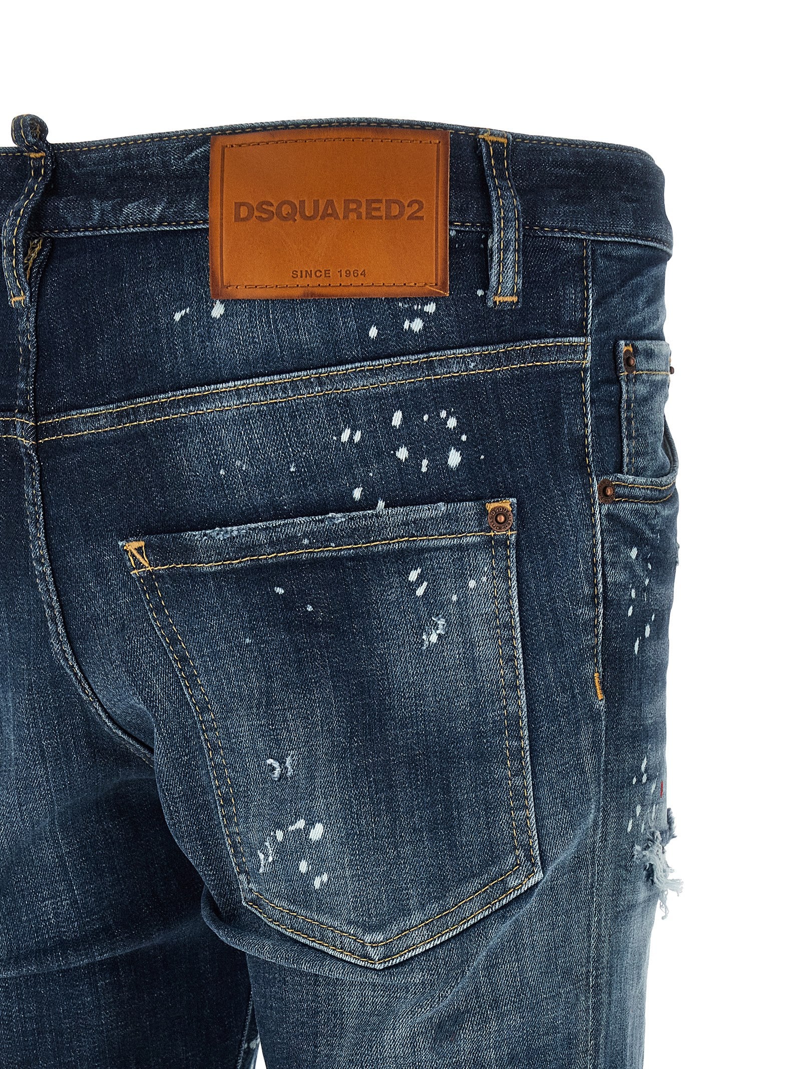Blue Cotton Jeans Denim
