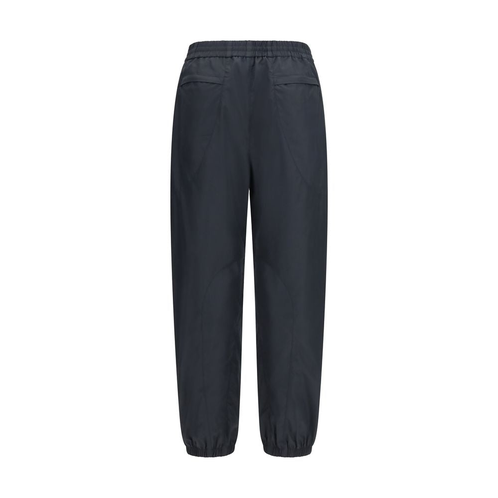 Black Cotton Joggers (Workout Pants)