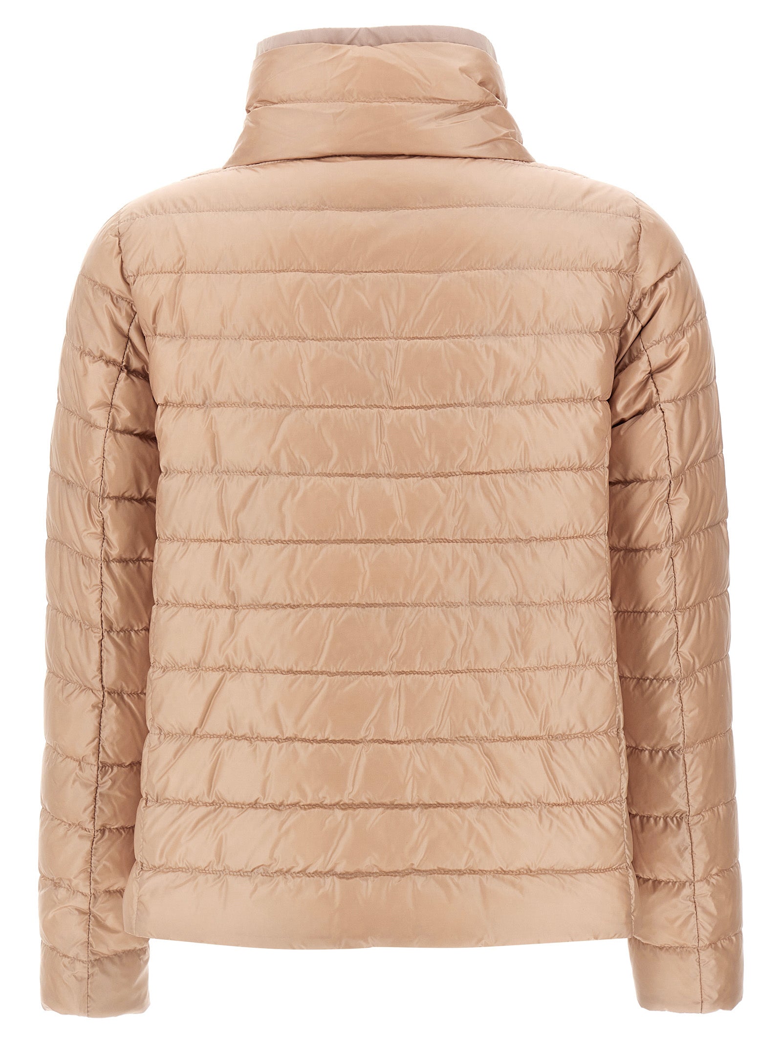 Multicolor Polyamide Full-Length Jacket