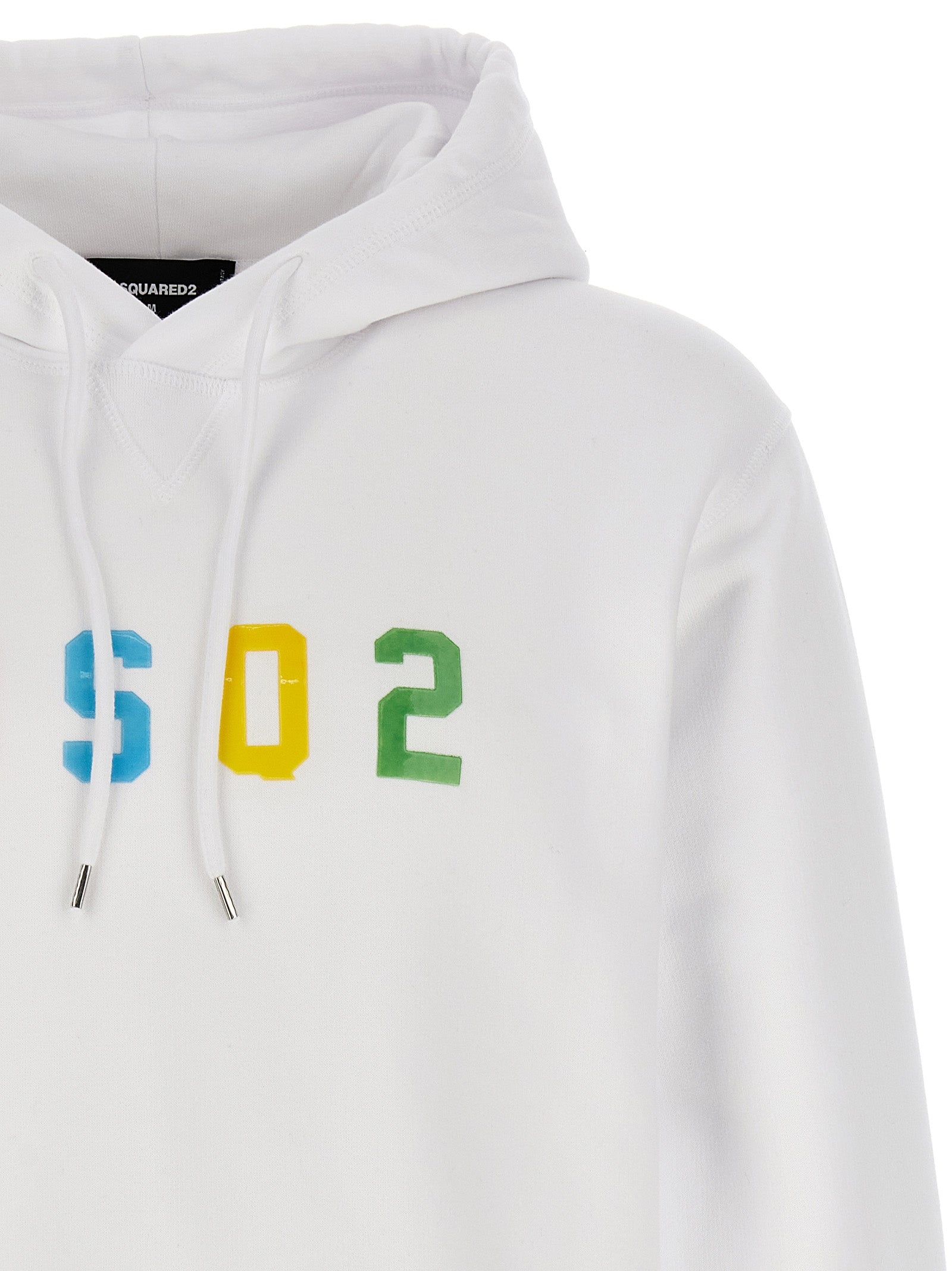 White Cotton Sweatshirt