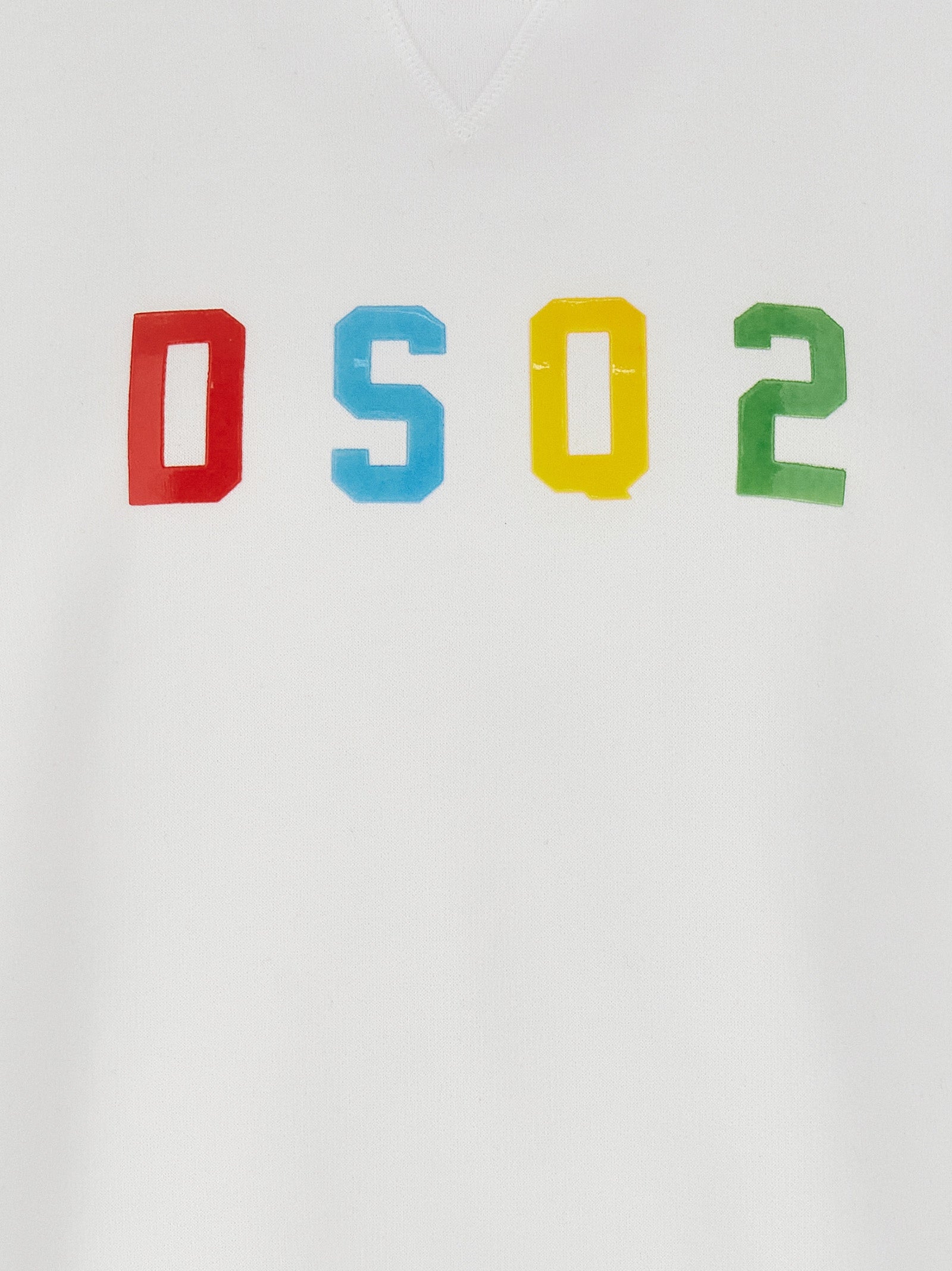 White Cotton Sweatshirt