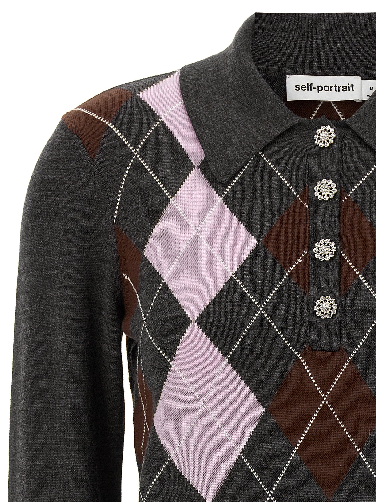 Gray Wool Cardigan