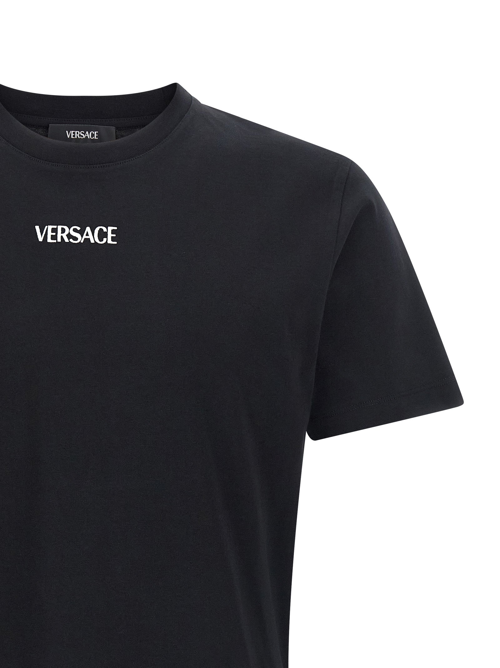 Black Cotton T-Shirt