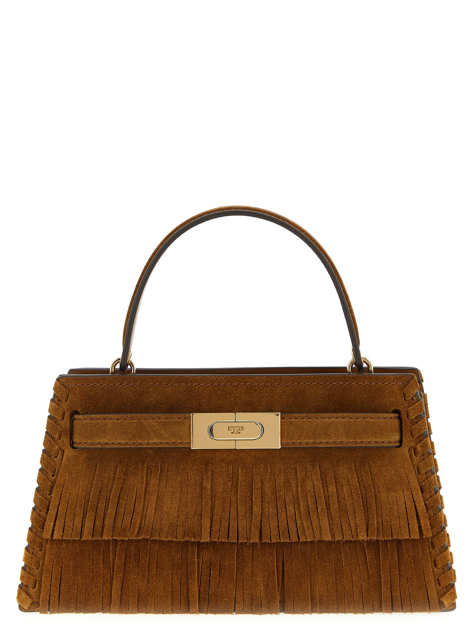 Brown Bovine Leather Handbag
